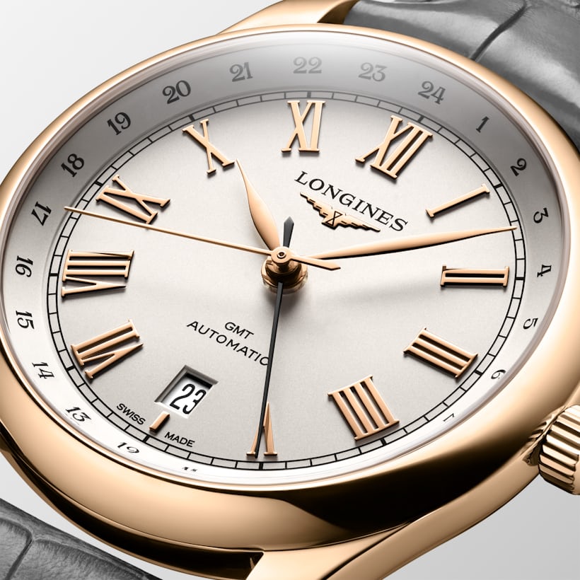 Longines Master Collection GMT Rose