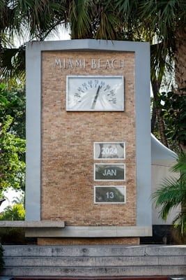 south beach clock tower