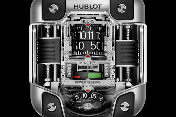 hublot mp-10 MP-10 TOURBILLON WEIGHT ENERGY SYSTEM TITANIUM