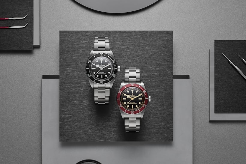 Tudor red and black