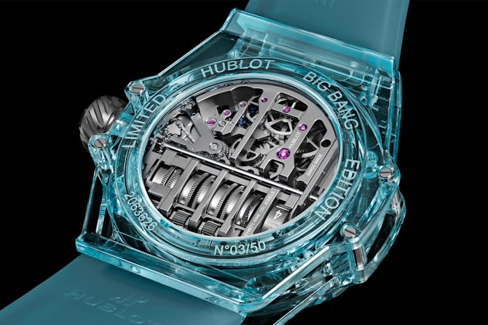 Hublot MP 11 Water Blue Sapphire watch 
