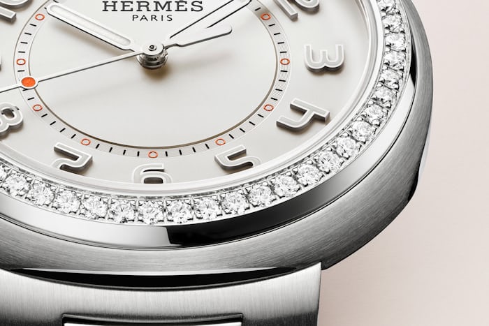 Hermes The Cut dial
