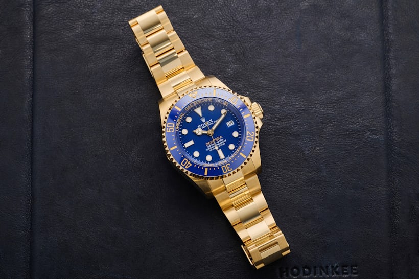 Rolex Deepsea Gold