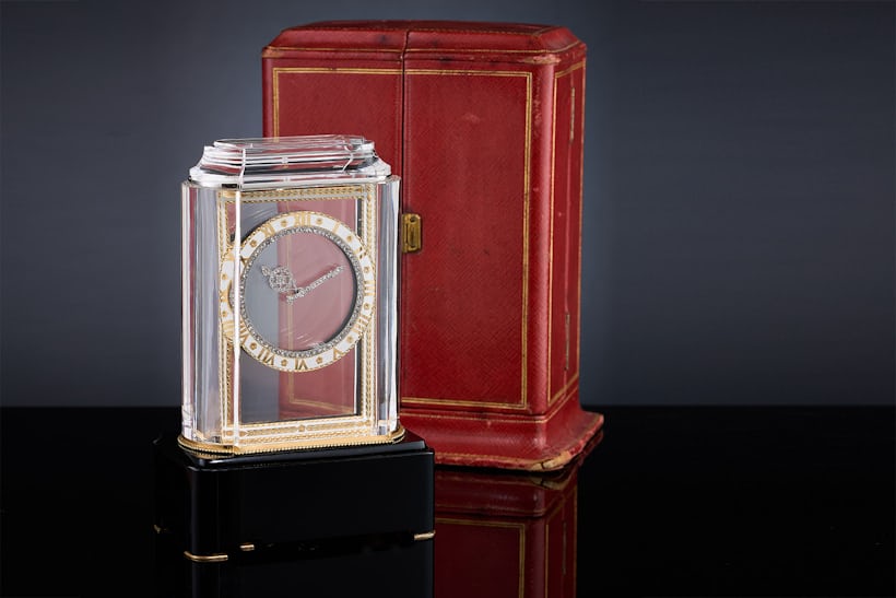Cartier Model A Mystery Clock 