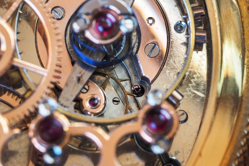 Girard-Perregaux Pocket Chronometer escape wheel