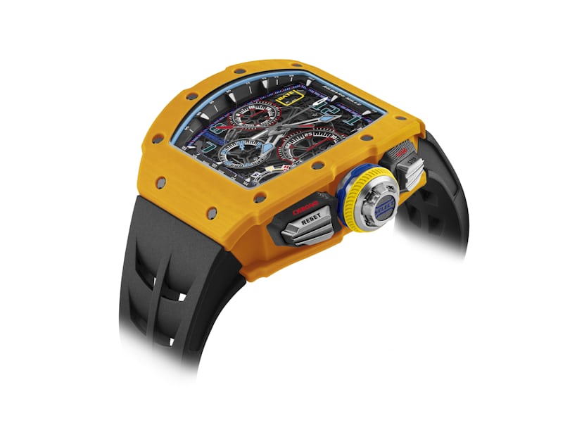 RM 65-01 yellow Quartz TPT watch