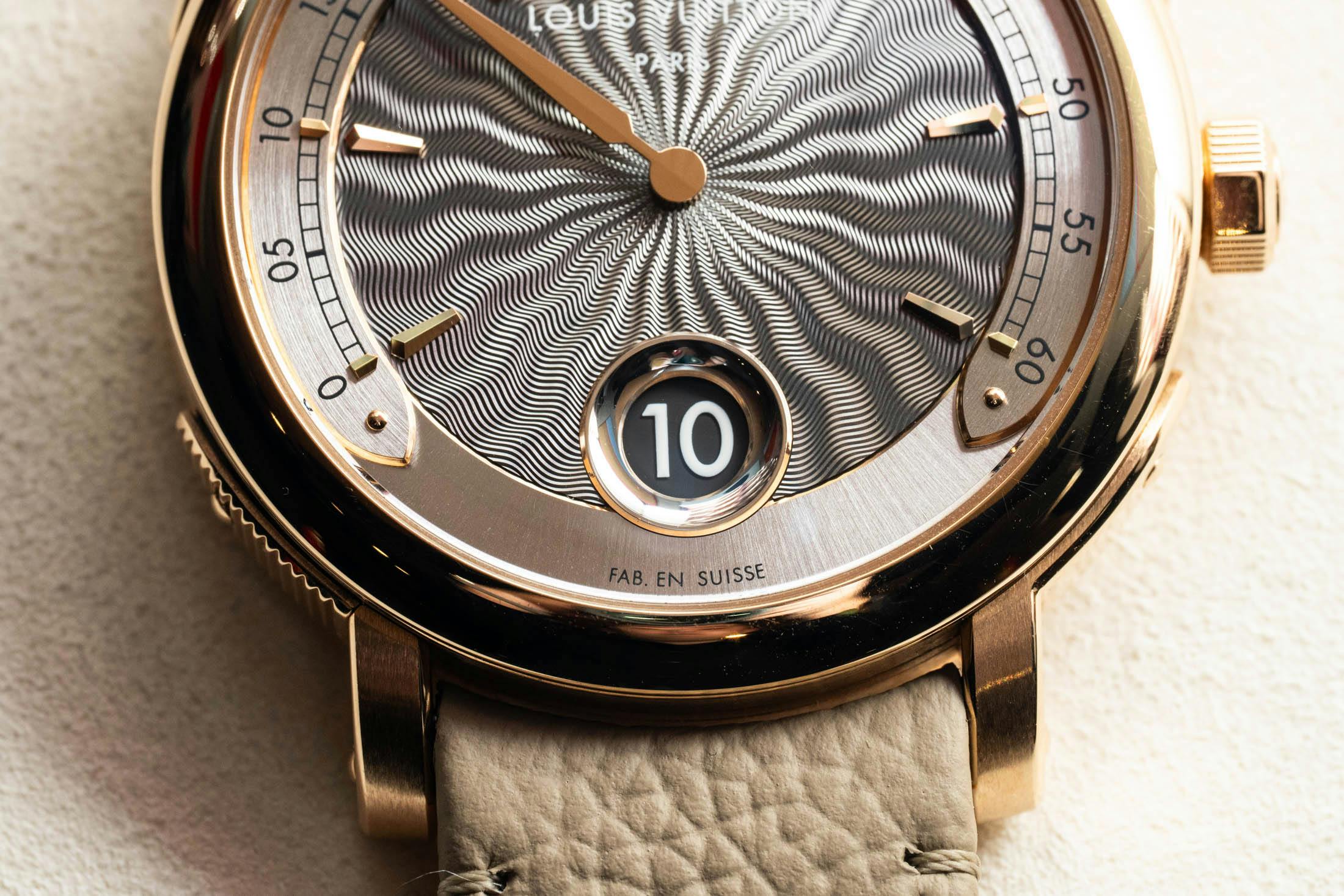 Escale Minute Repeater Jump Hour Closeup