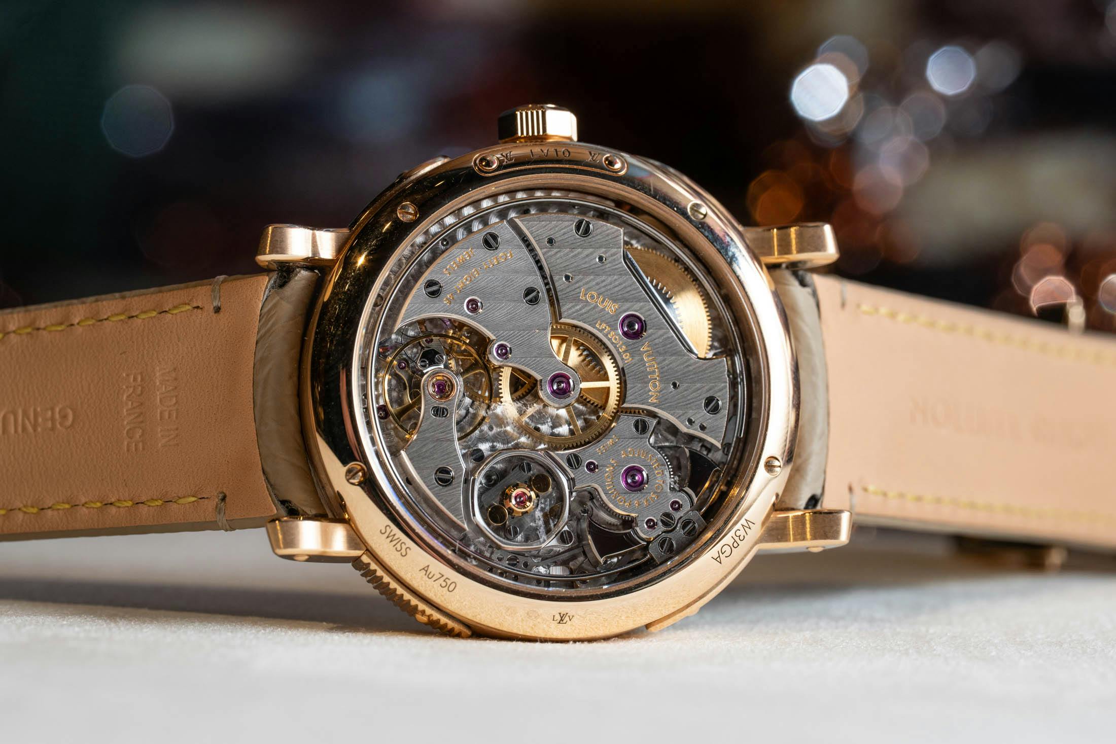 Escale Minute Repeater Movement Side Shot