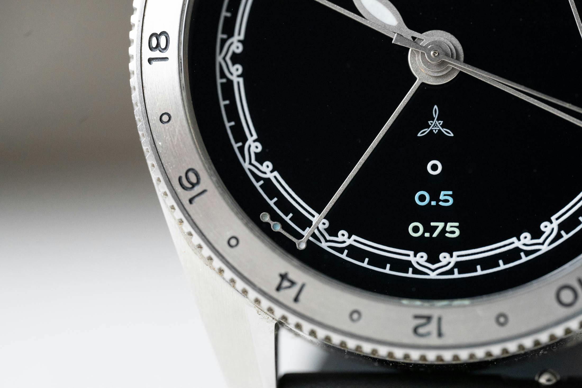 Ardra Delta Type GMT Hand