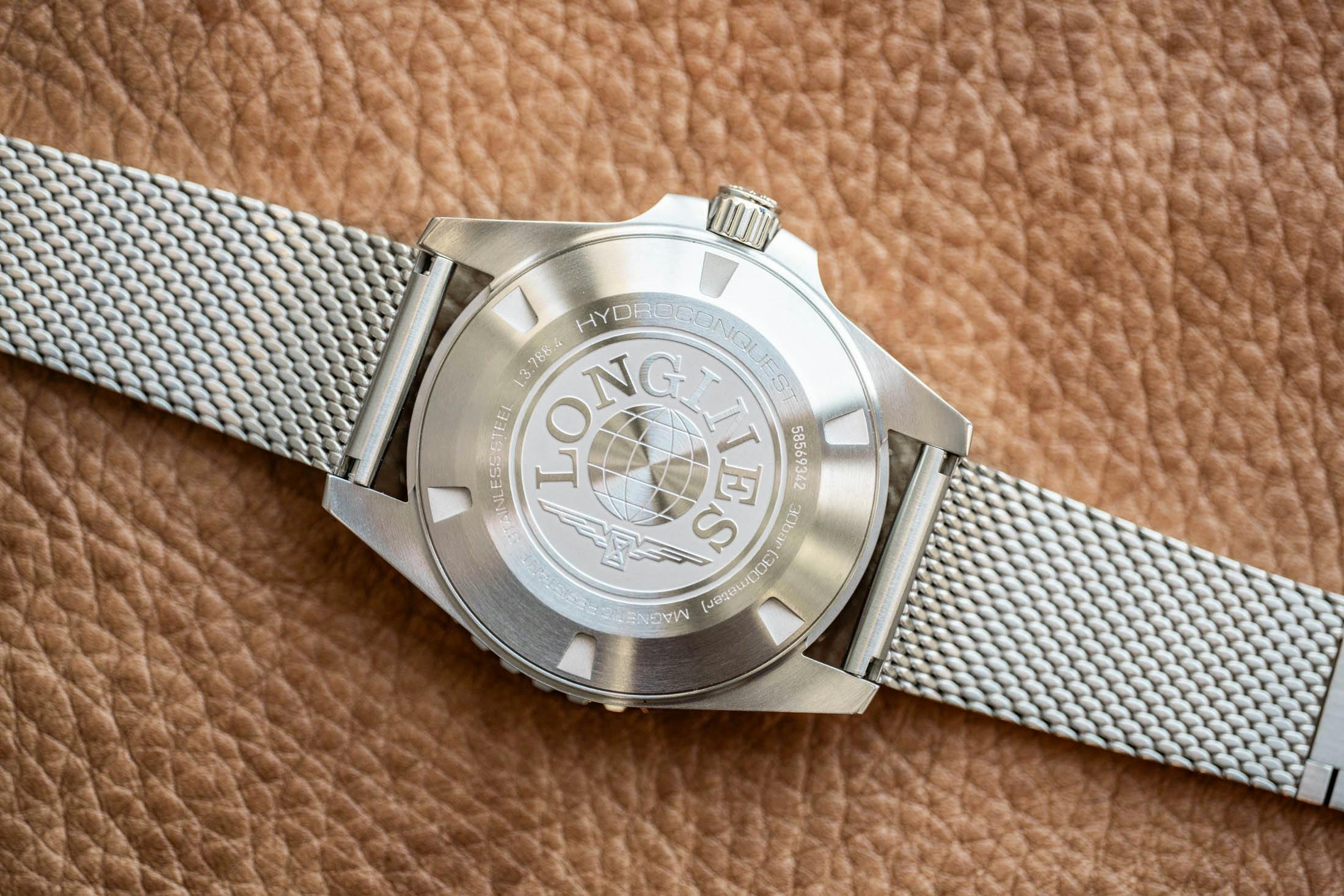 Longines Hydroconquest 2026 Caseback