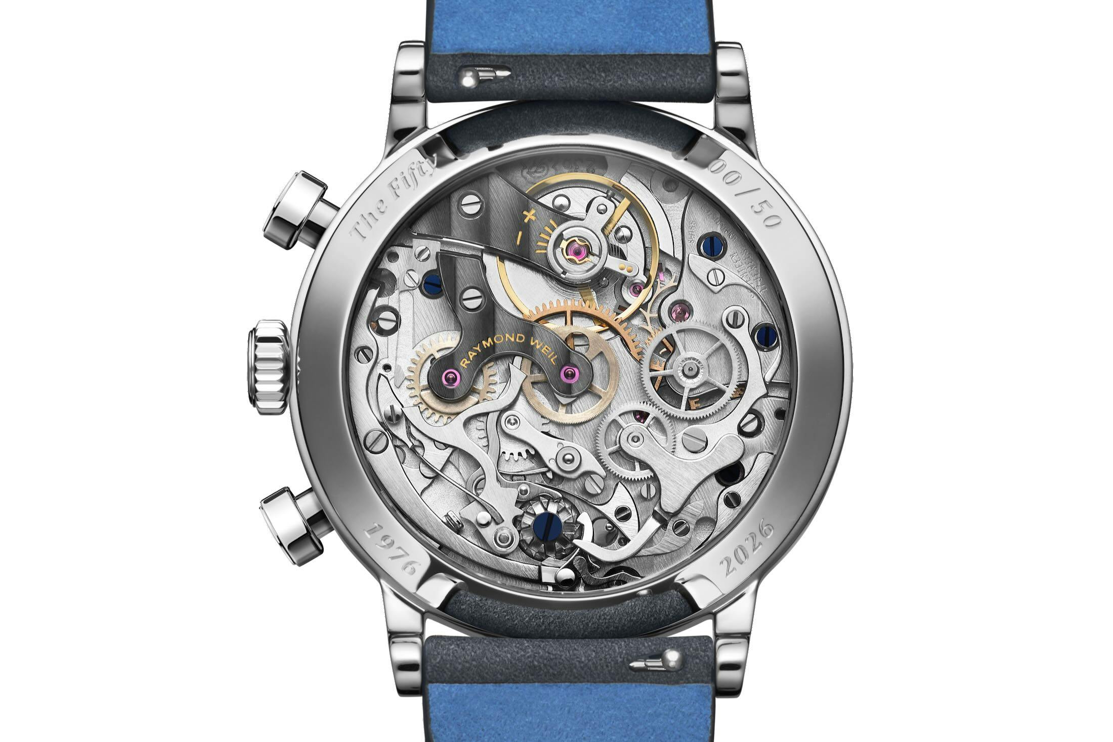 The Fifty Valjoux Caseback