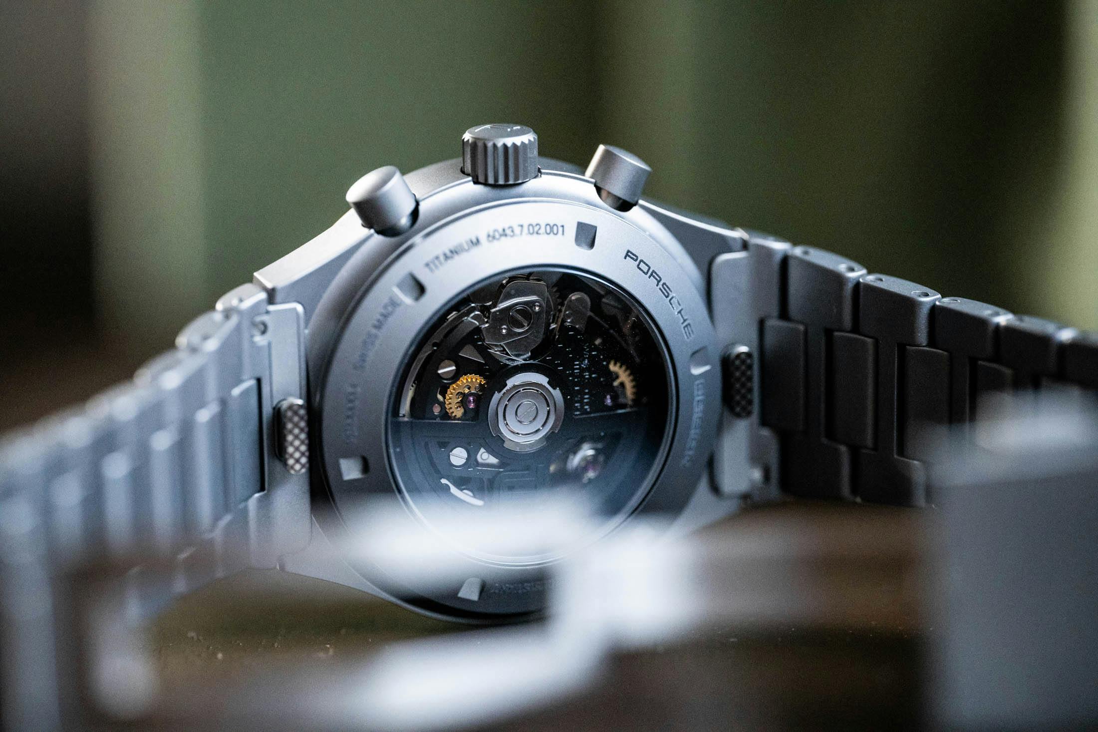 Porsche Design Chronograph 1 All-Titanium Numbered Edition Caliber Shot