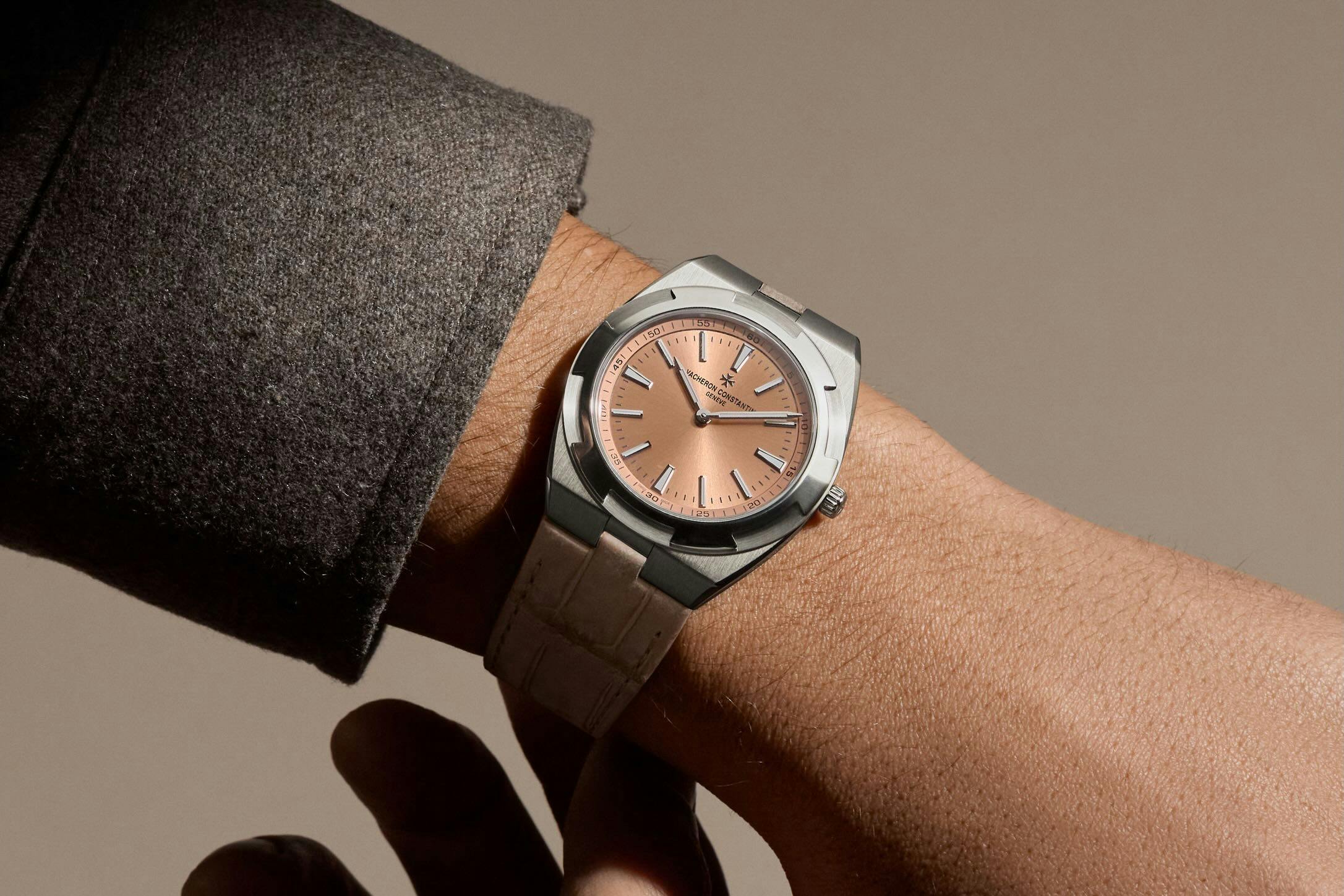 Vacheron Overseas Ultra Thin Wristshot on Strap