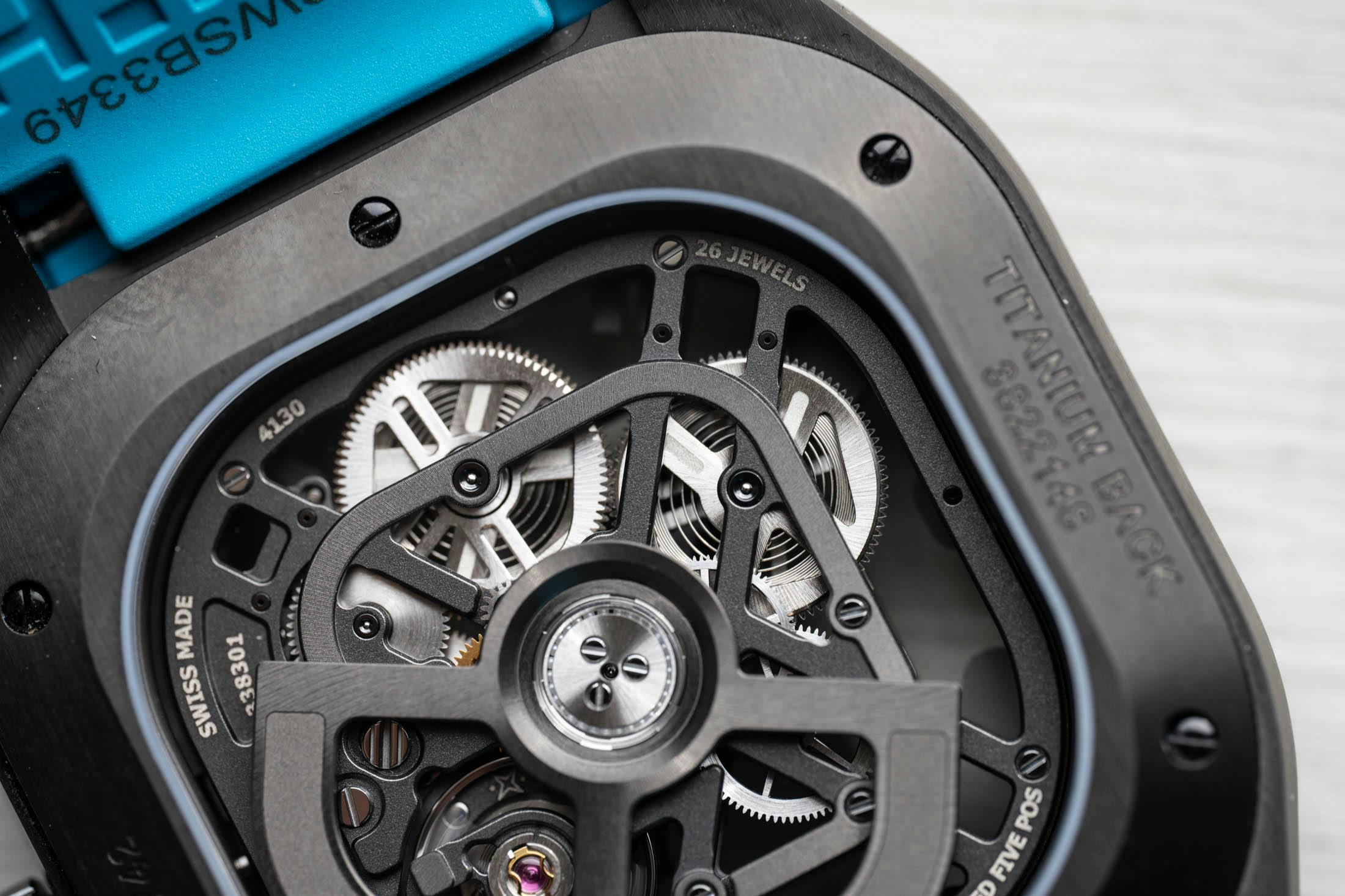 Hermes H08 Squelette Caseback Macro