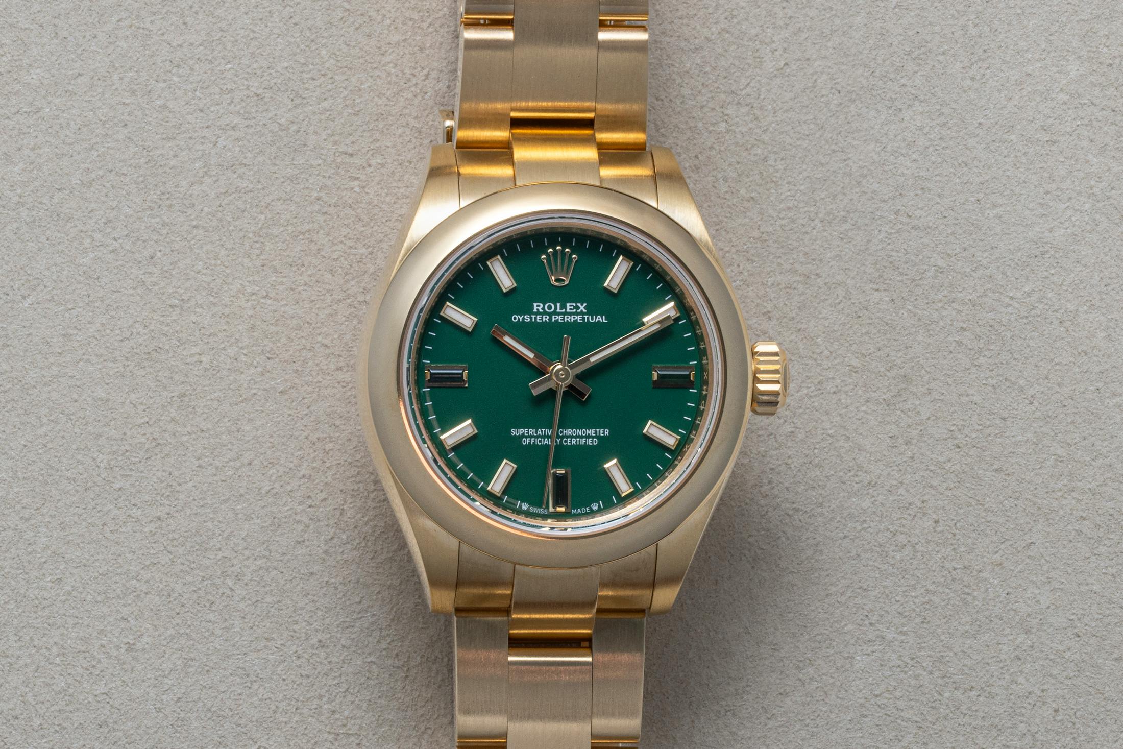 Rolex OP 28 in gold