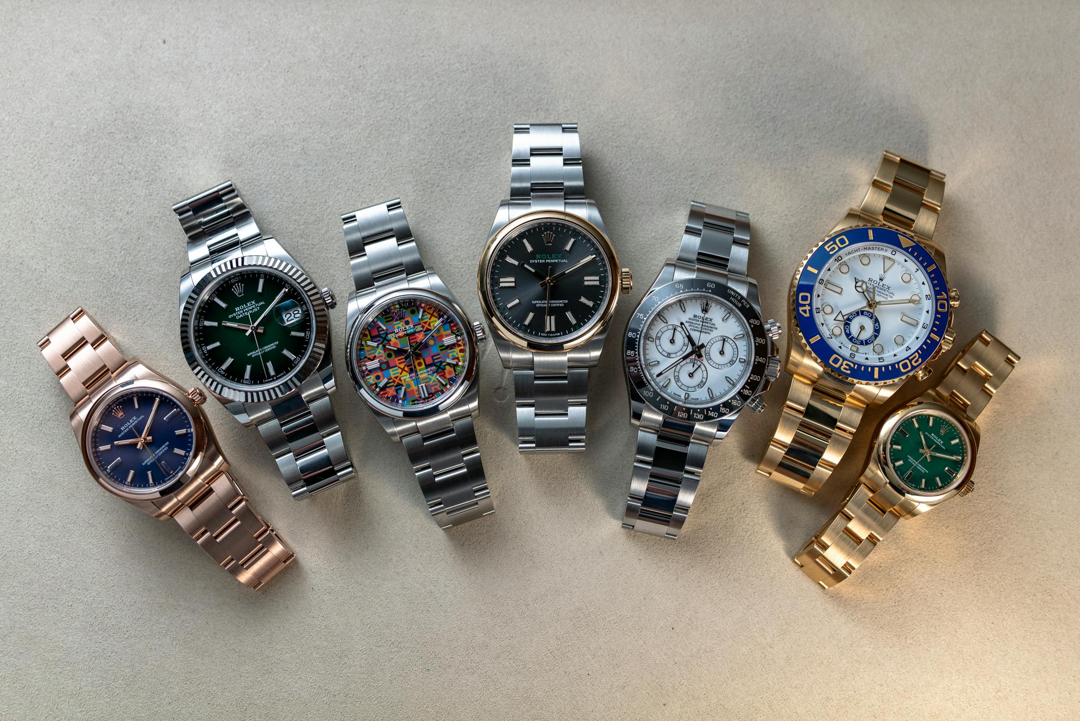 Rolex Group Shots 