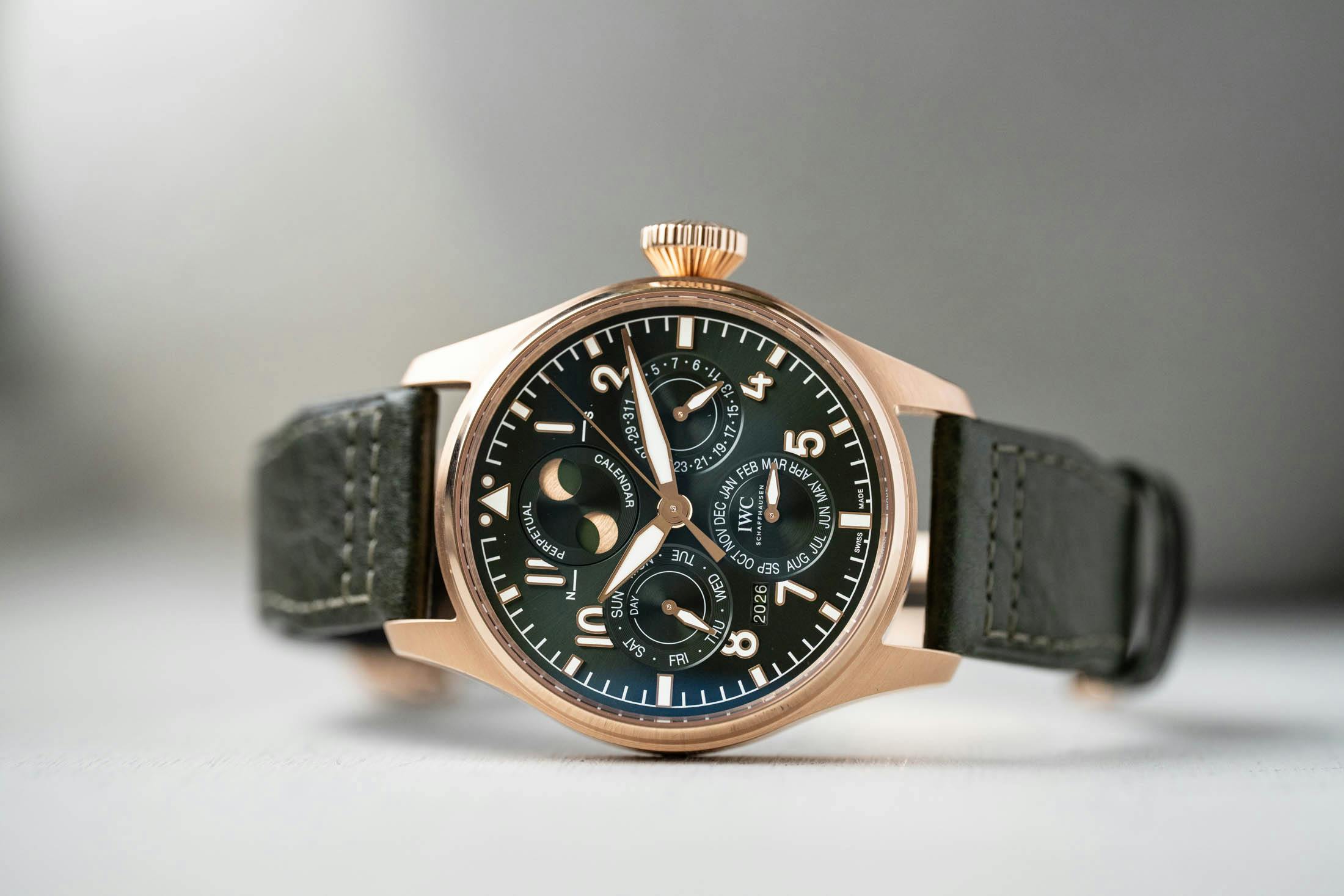 IWC ProSet Perpetual Gold Layflat