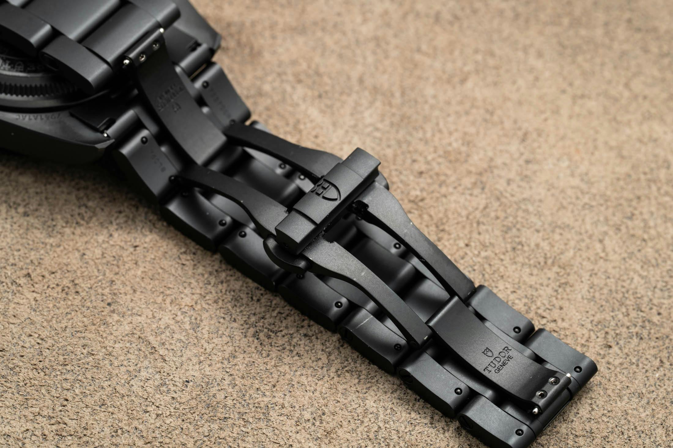 Black Bay Ceramic Clasp Open