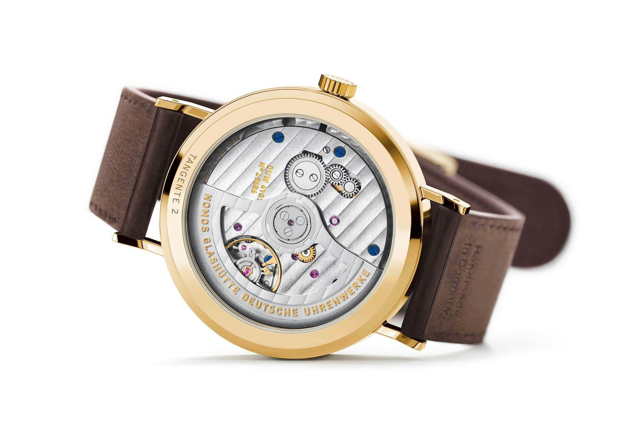 Tangente 38 Update Gold Caseback shot