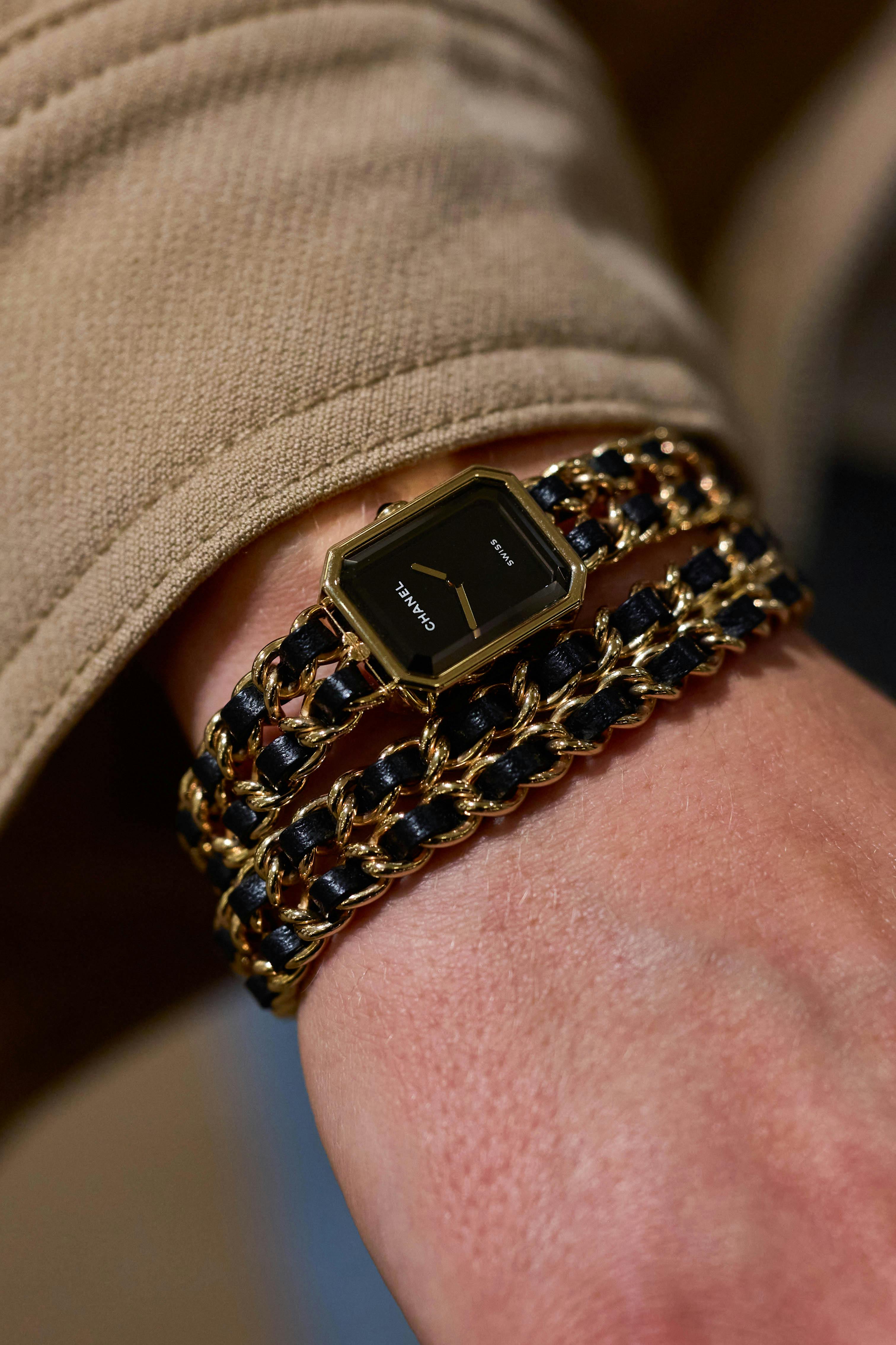 Chanel Première Iconic Chain Double Row 