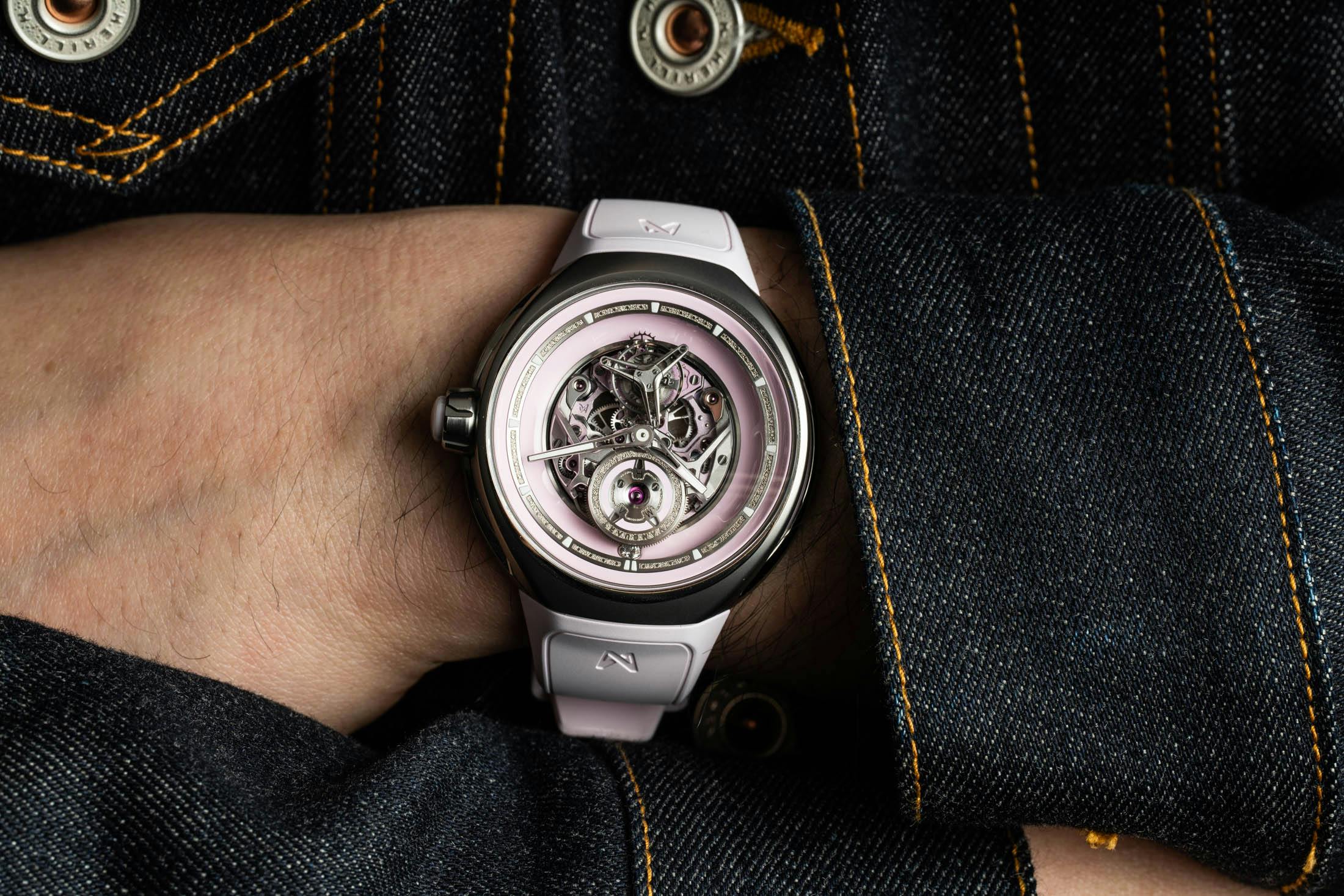 Vanguart Orb Pink Ceramic  Wristshot
