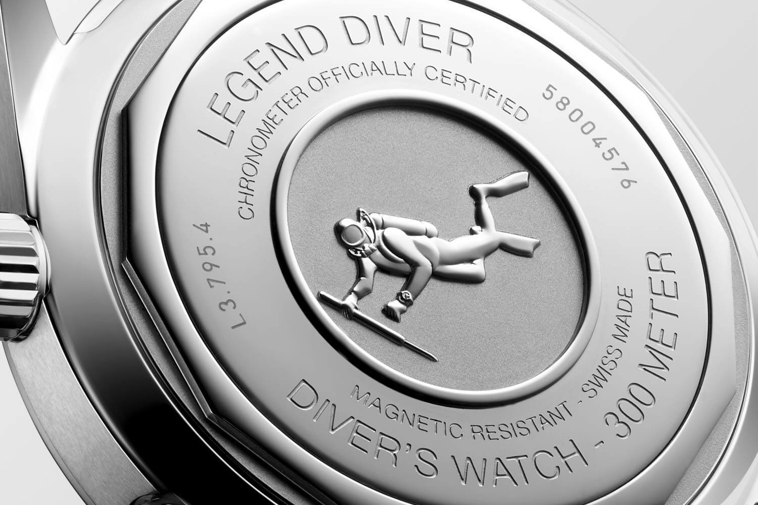 Legend Diver 59 Soldier Caseback