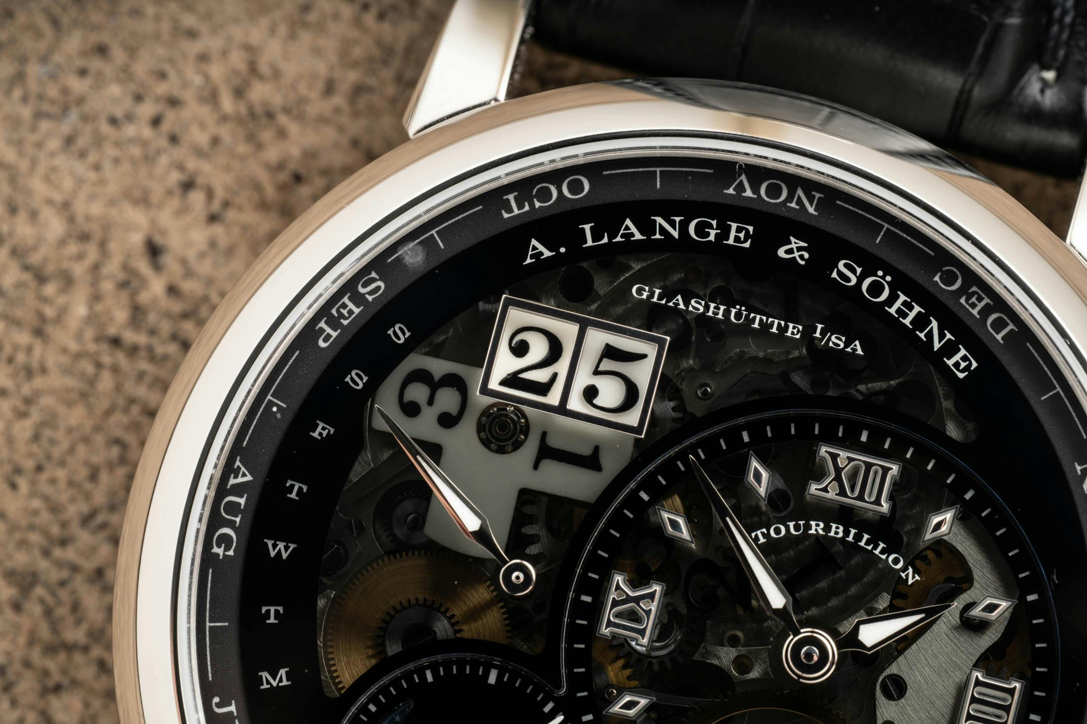 L1 Perpetual Tourbillon Lumen Date Window Macro