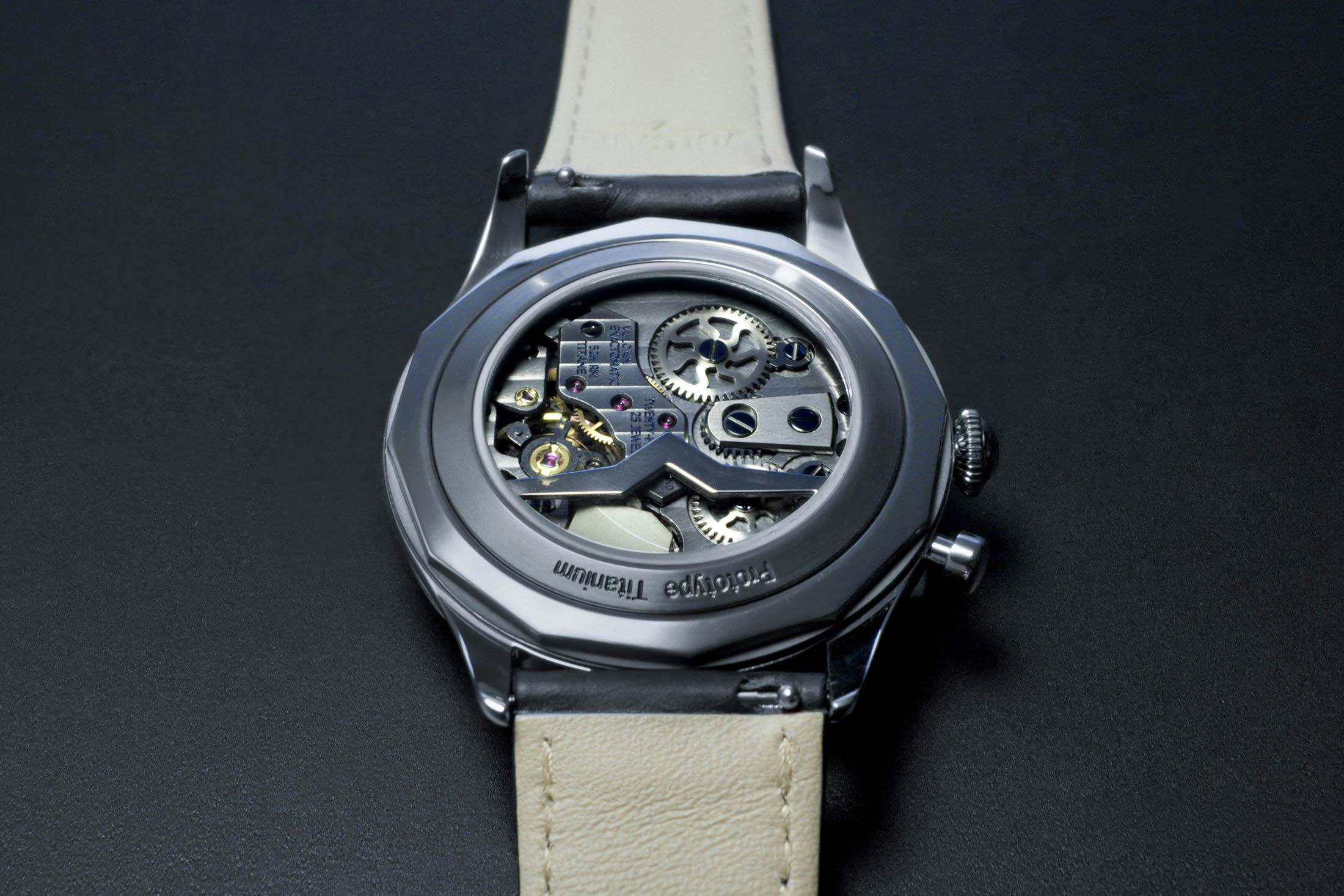 Vulcain Cricket Titanium Caseback
