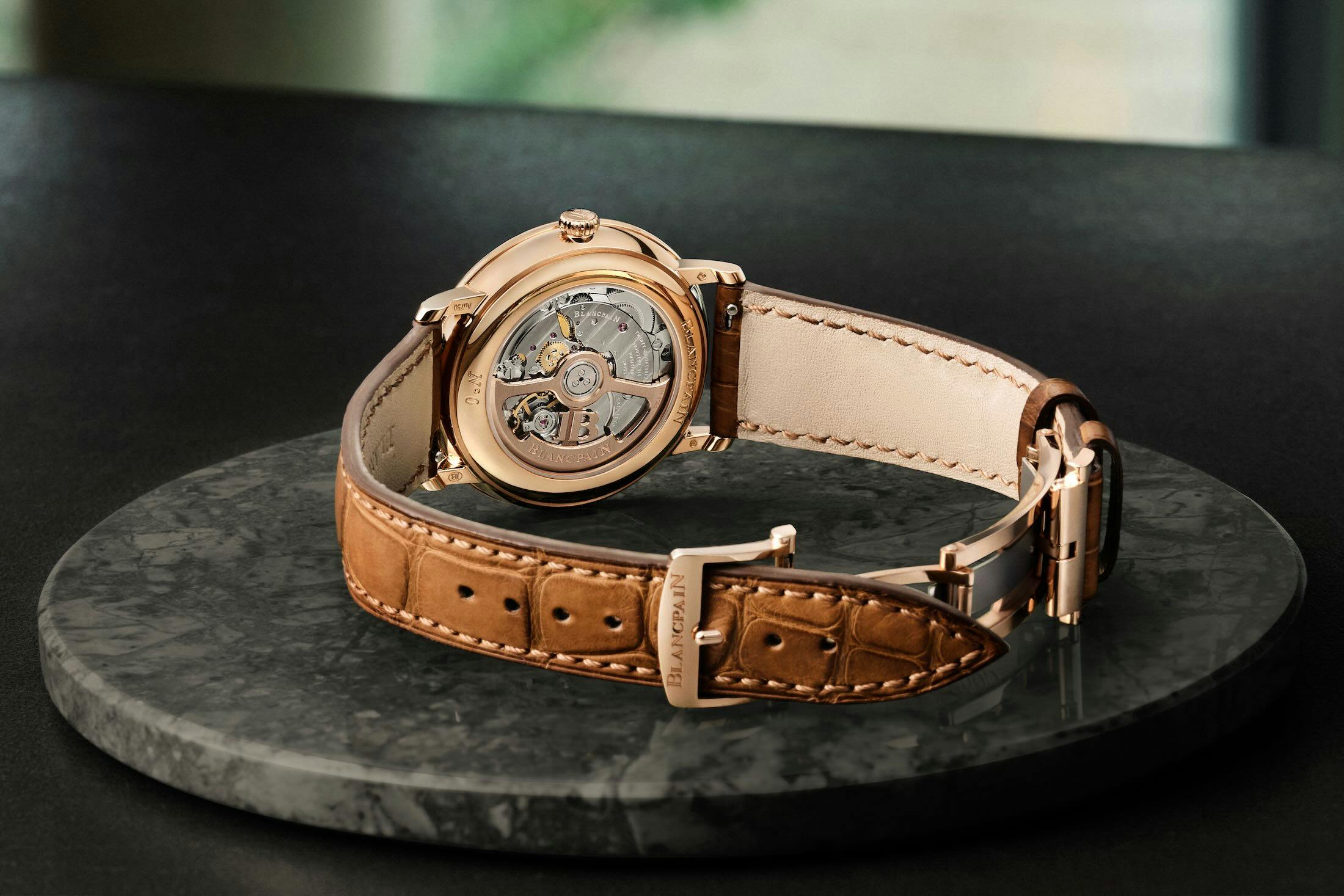 Blancpain Villeret Ultraplate 38mm Caseback