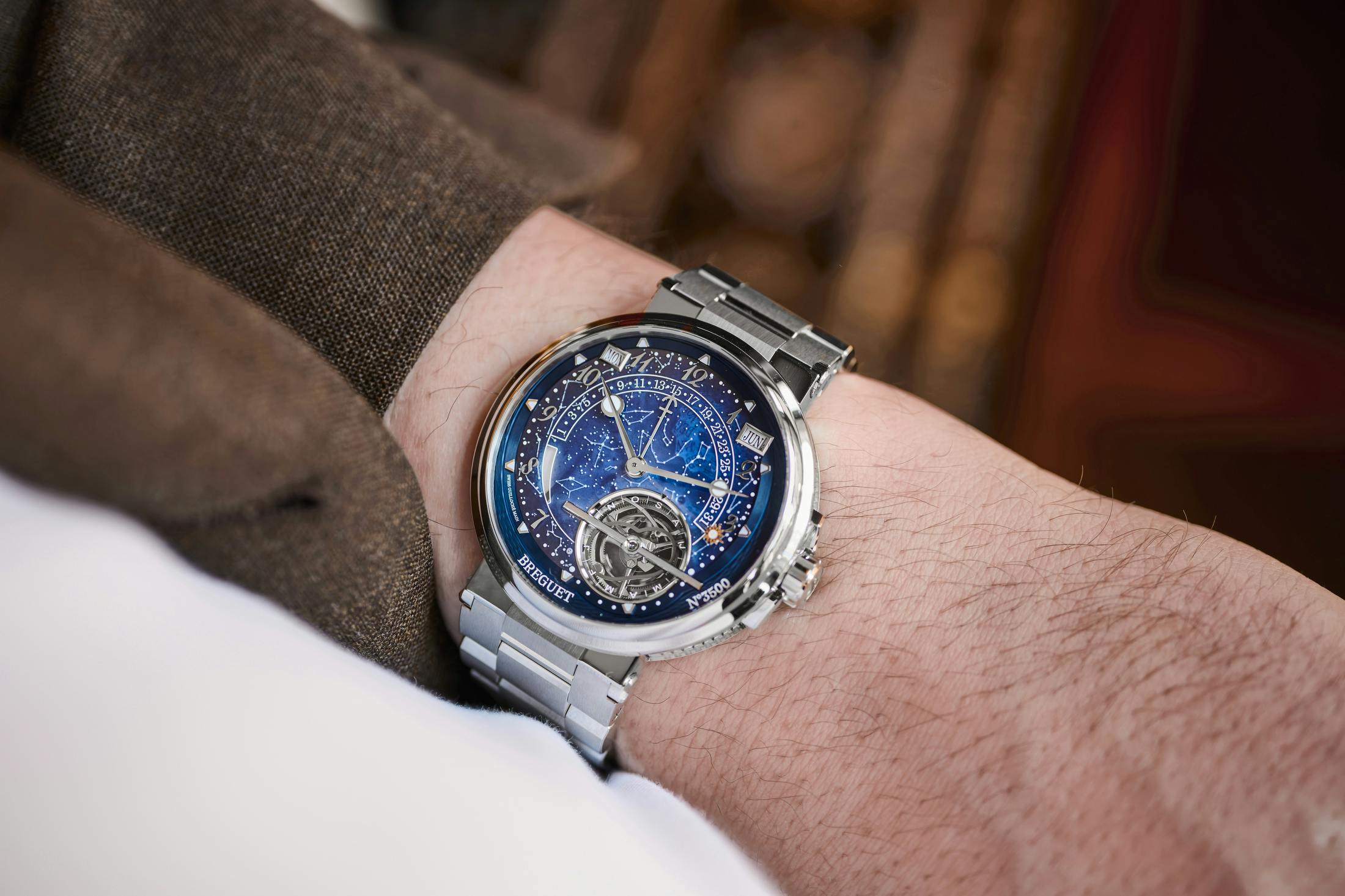 Marine Tourbillon Équation Marchante