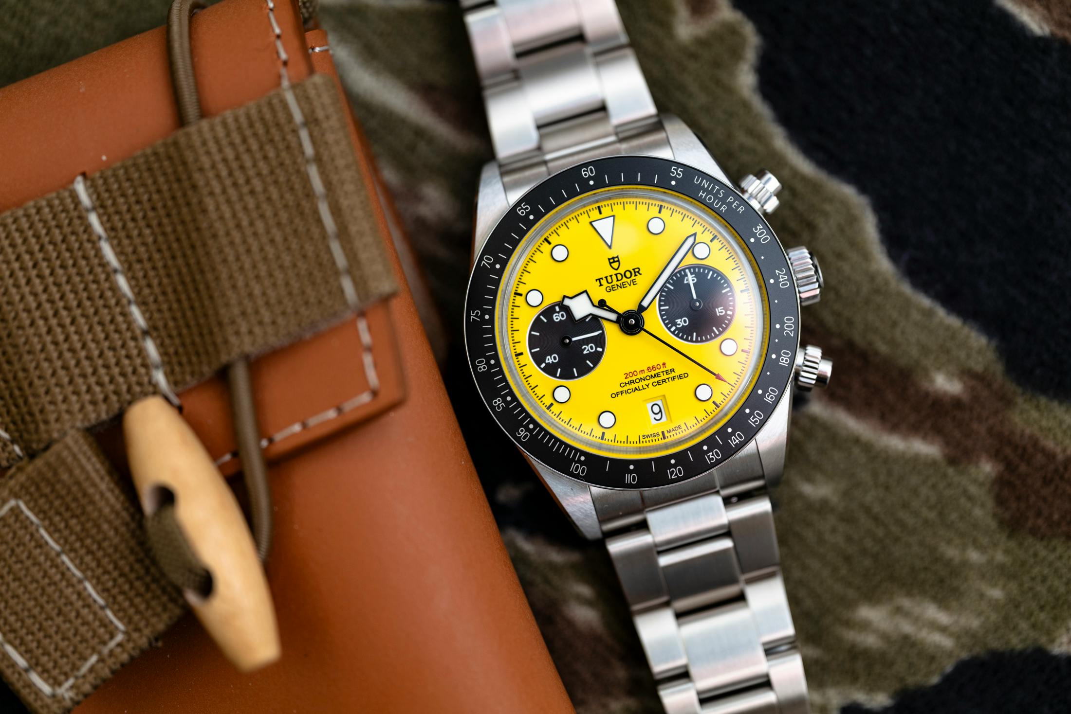 The Tudor Black Bay Chrono 39 'Bumblebee'