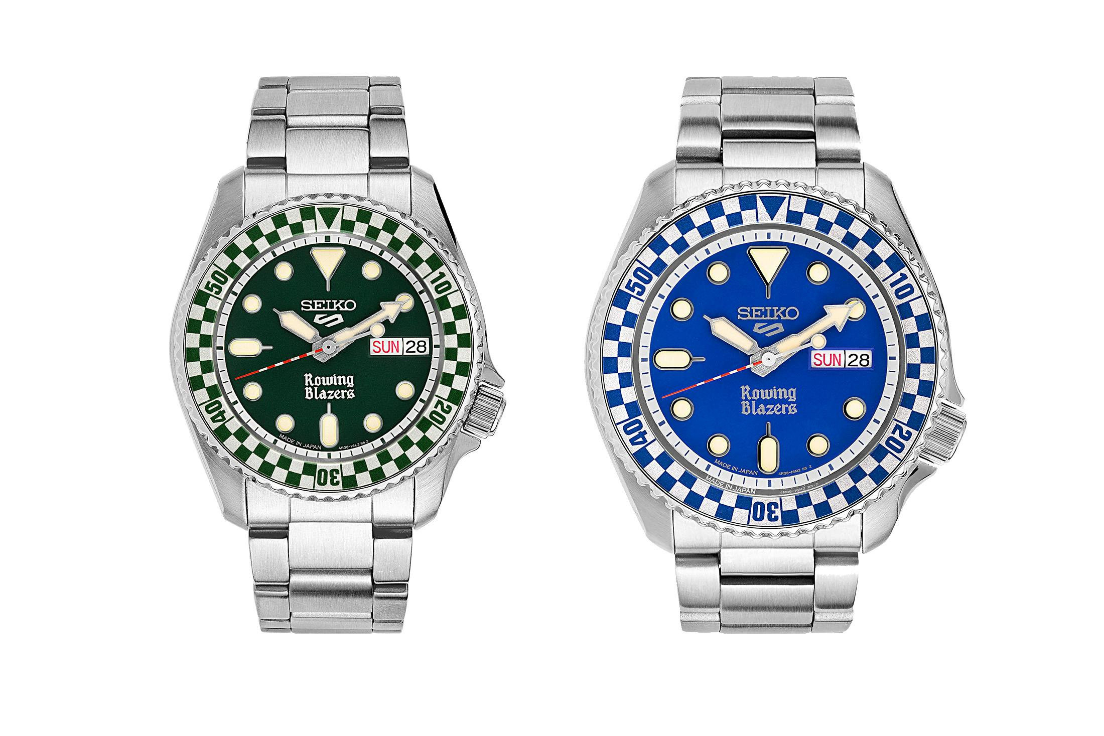 Seiko Rowing Blazers Rally Diver Side By Side