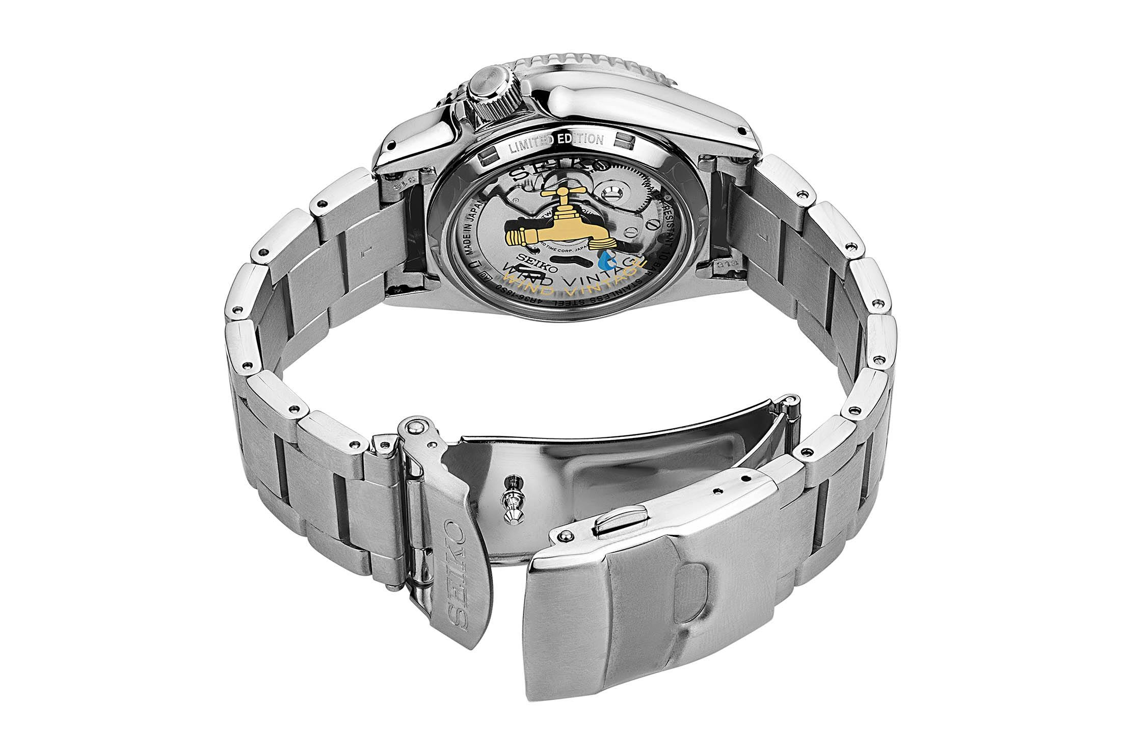 Seiko Rowing Blazers Rally Diver Caseback Wide