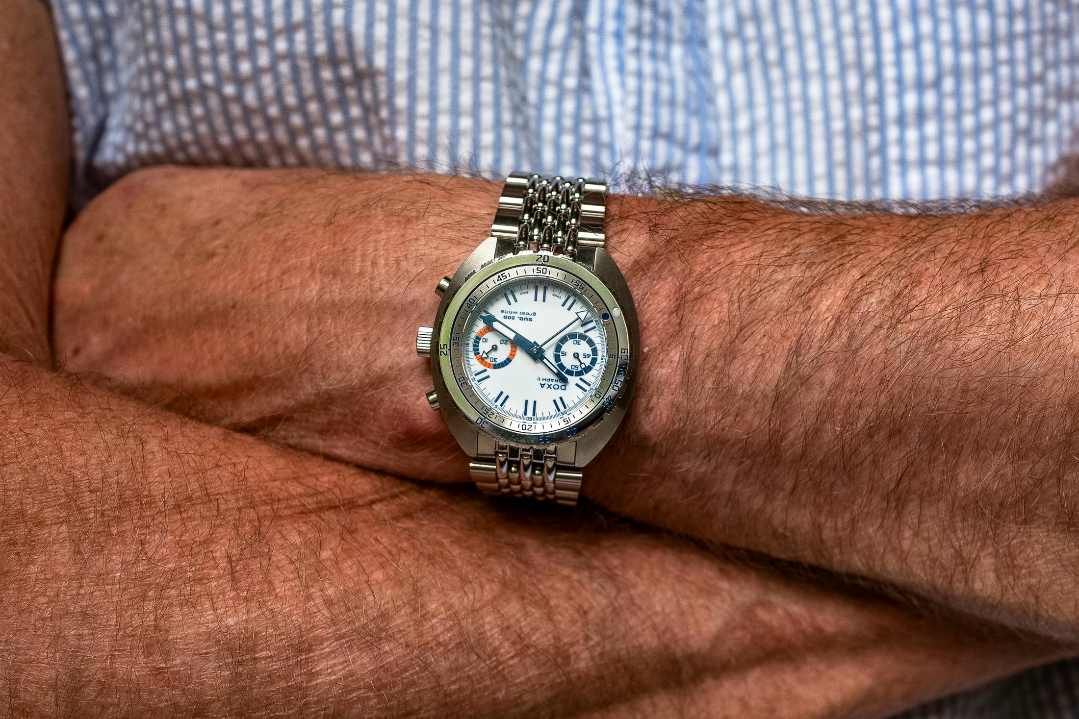 Doxa T.Graph II Topper Great White LE
