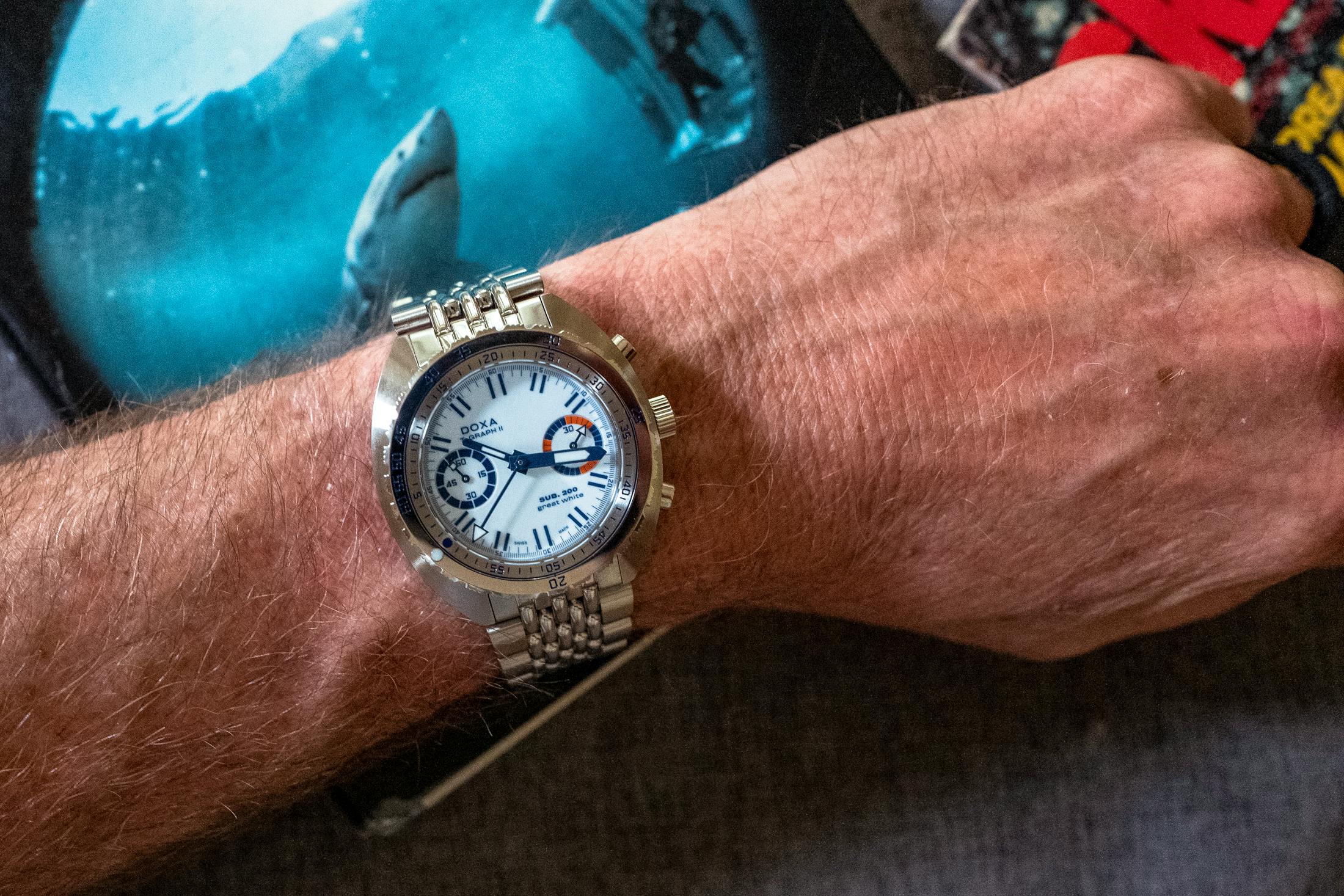 Doxa T.Graph II Topper Great White LE