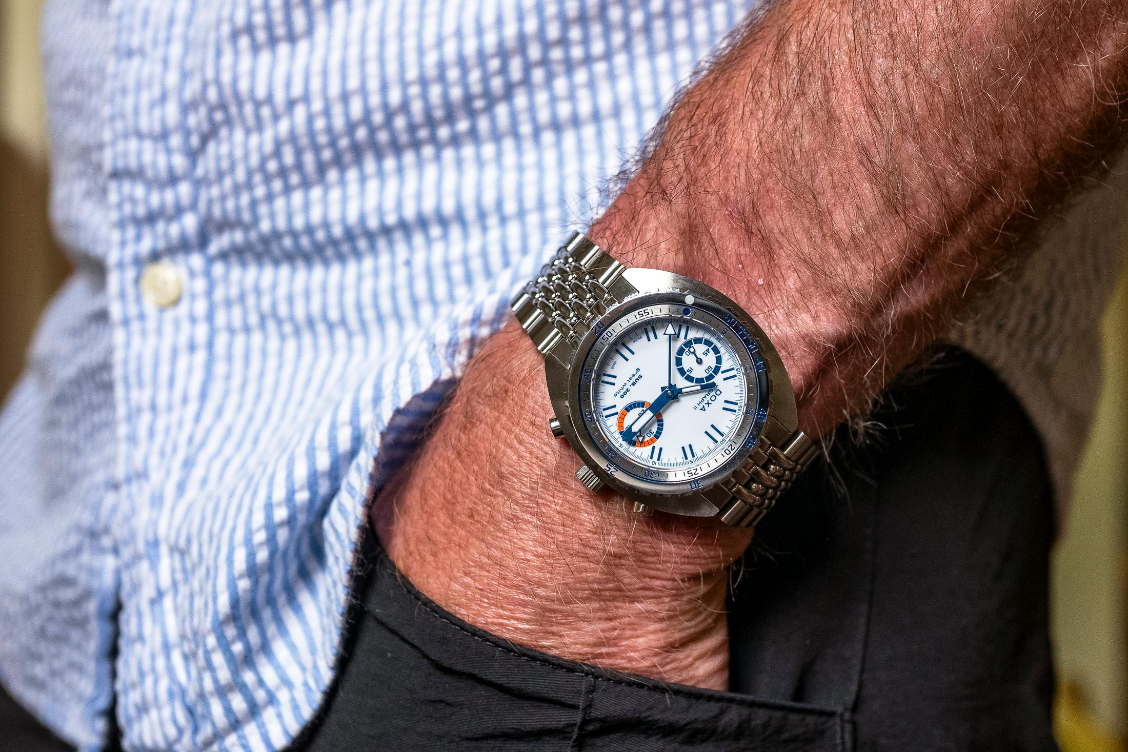 Doxa T.Graph II Topper Great White LE