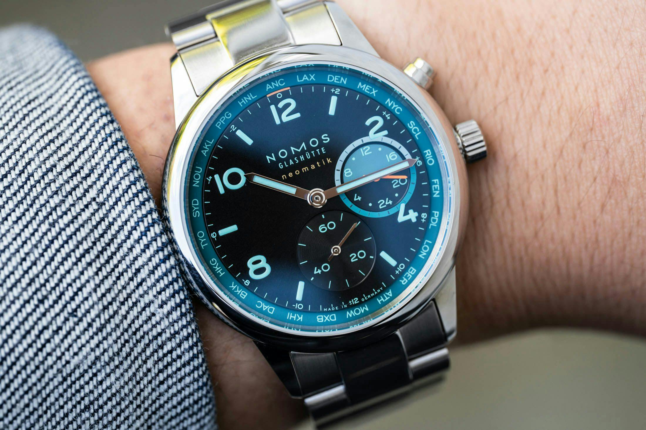 Nomos Worldtime Nightnavigation
