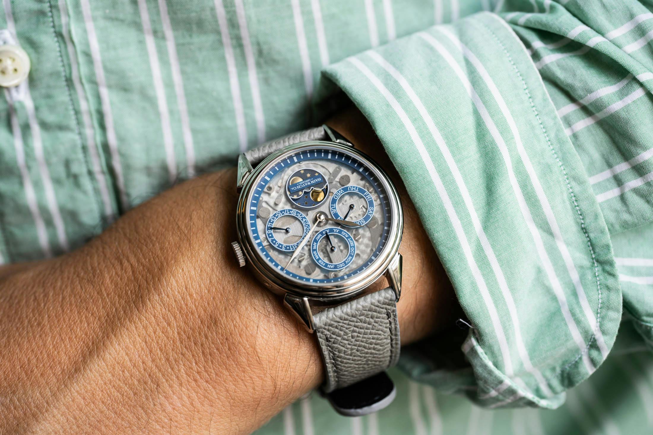 Haim Annum Fumee Wrist Shot Cross-Armed