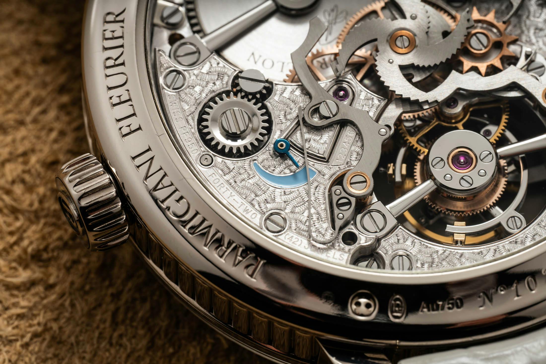 Parmigiani Carillon Tourbillon Power Reserve Macro