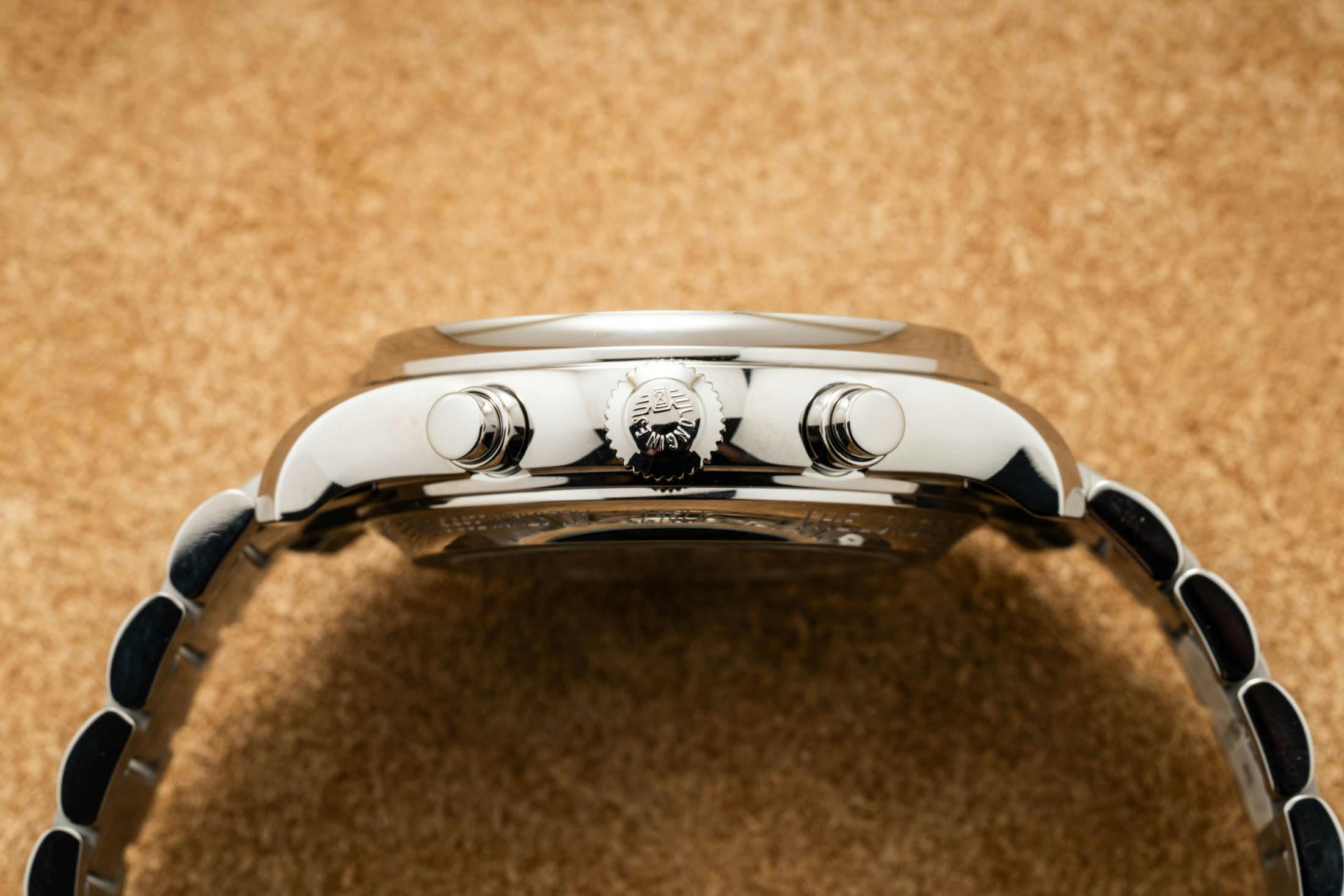 Longines Master Collection Moonphase Chrono Case Side