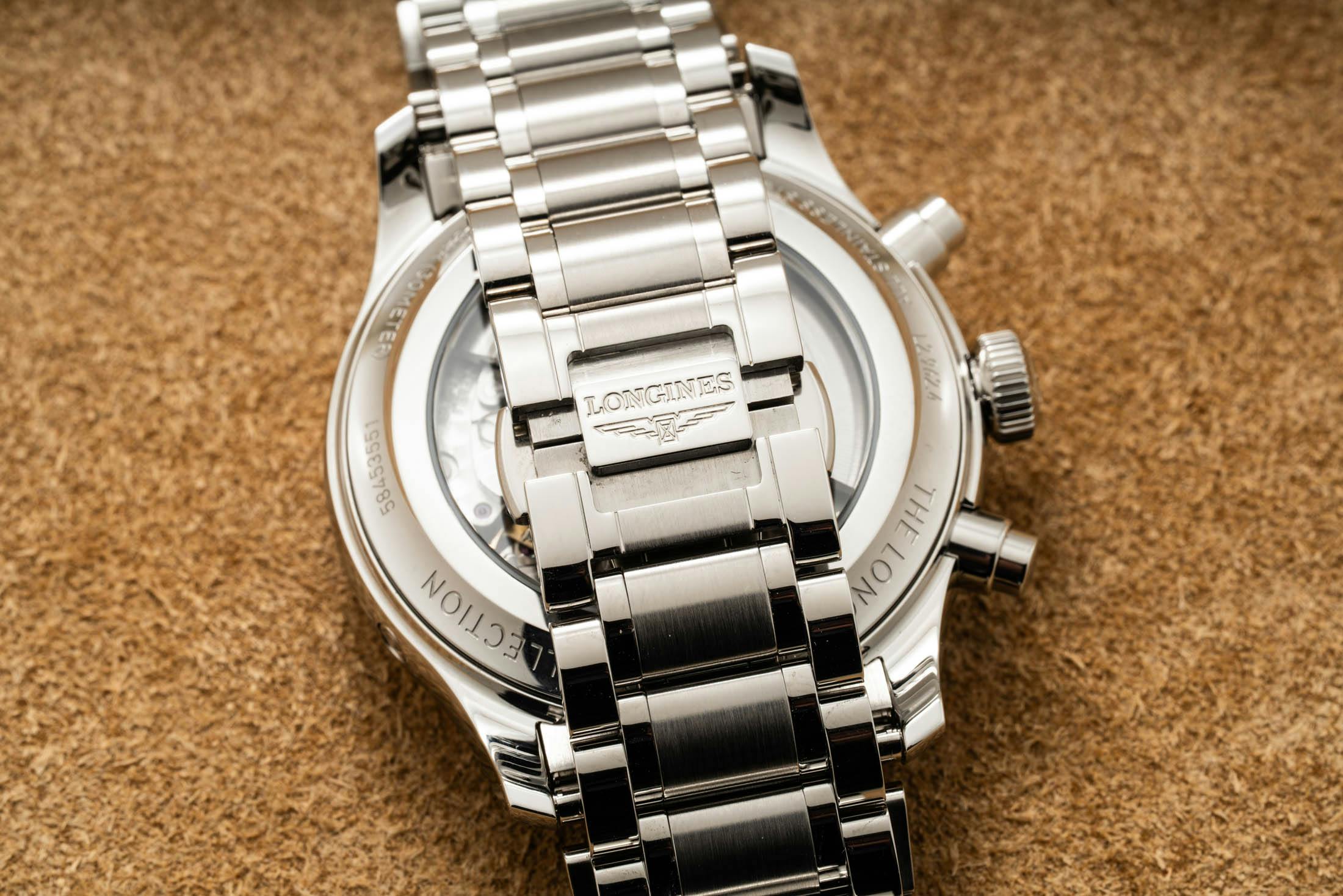 Longines Master Collection Moonphase Chrono Microadjust Bracelet