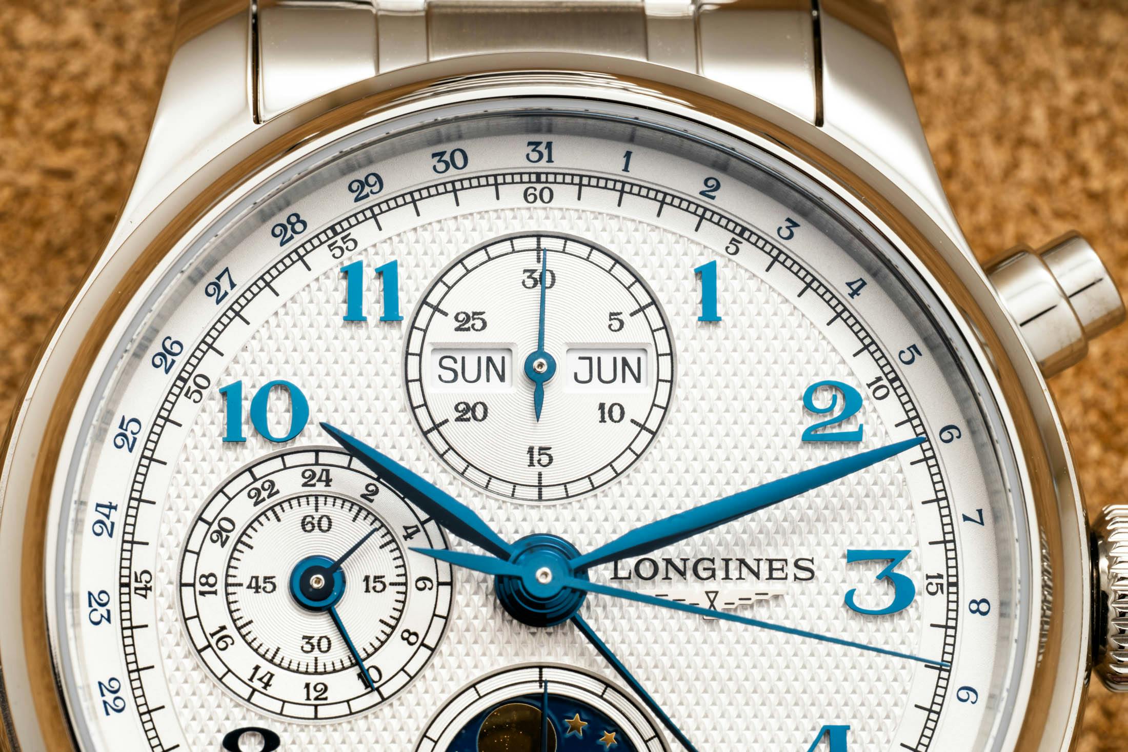 Longines Master Collection Moonphase Chrono Calendar Macro
