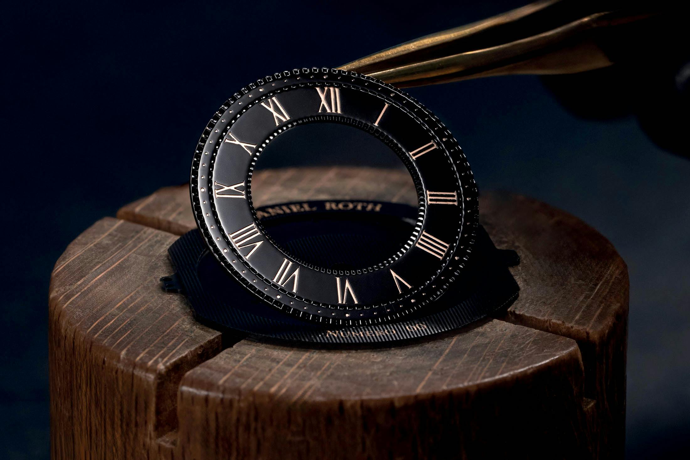 Daniel Roth Extra Plat Gilt Dial Macro