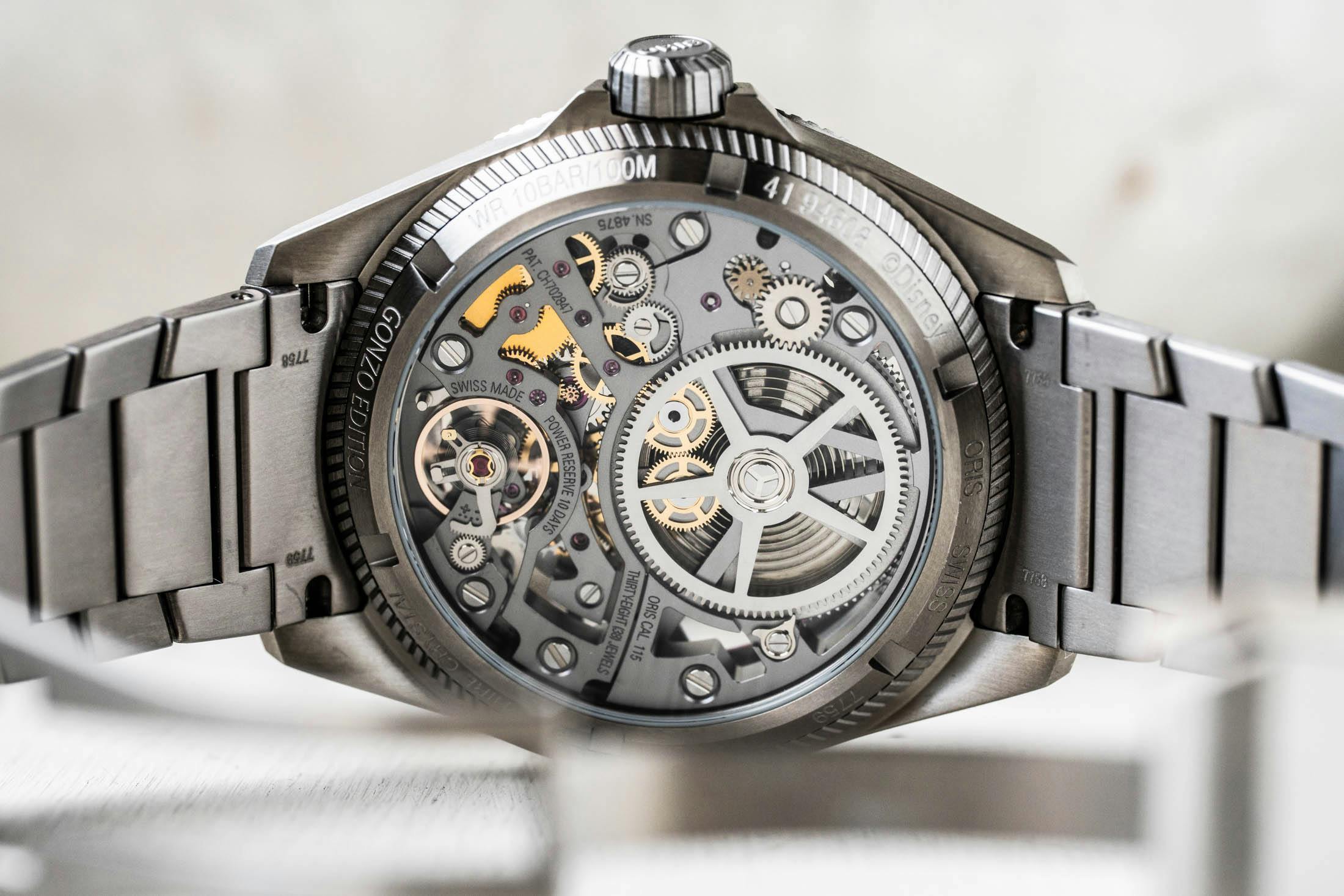 Oris Gonzo Edition ProPilot X Caseback