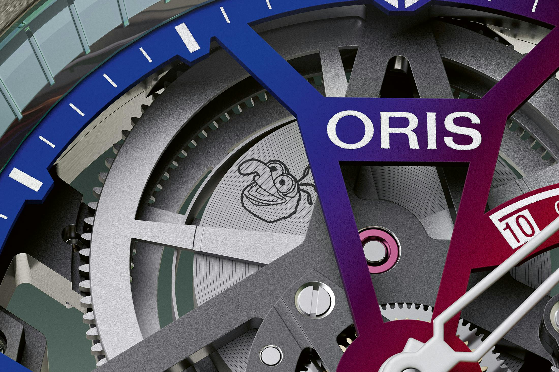 Oris Gonzo Mainspring Render