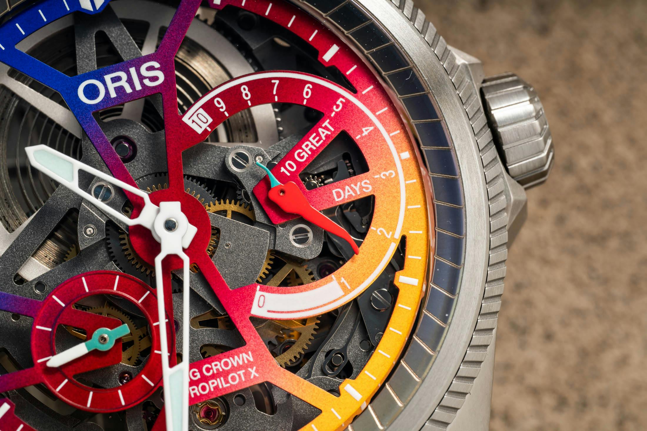 Oris Gonzo Edition ProPilot X Power Reserve Macro