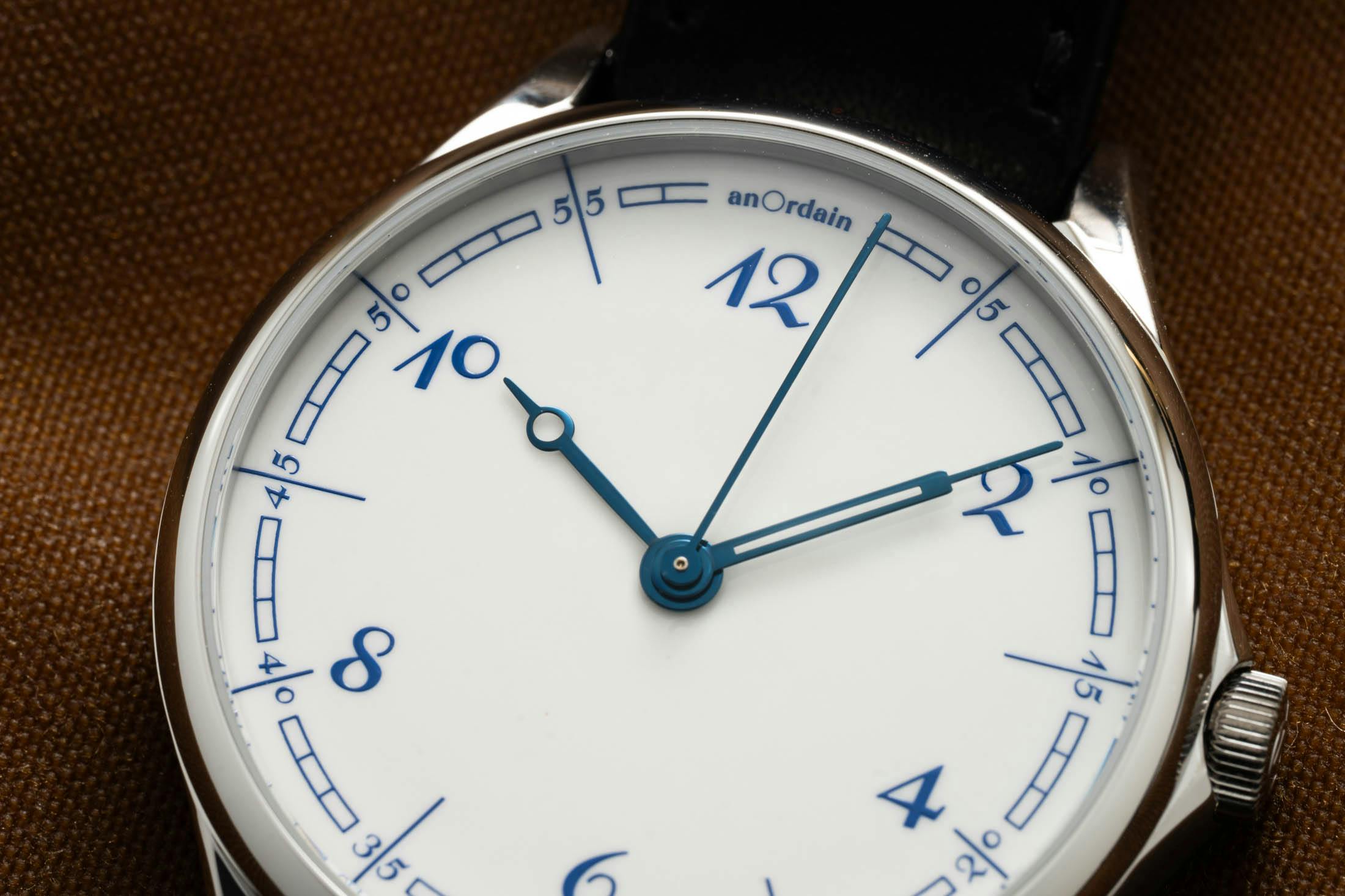 Porcelain Dial Slanted Shot