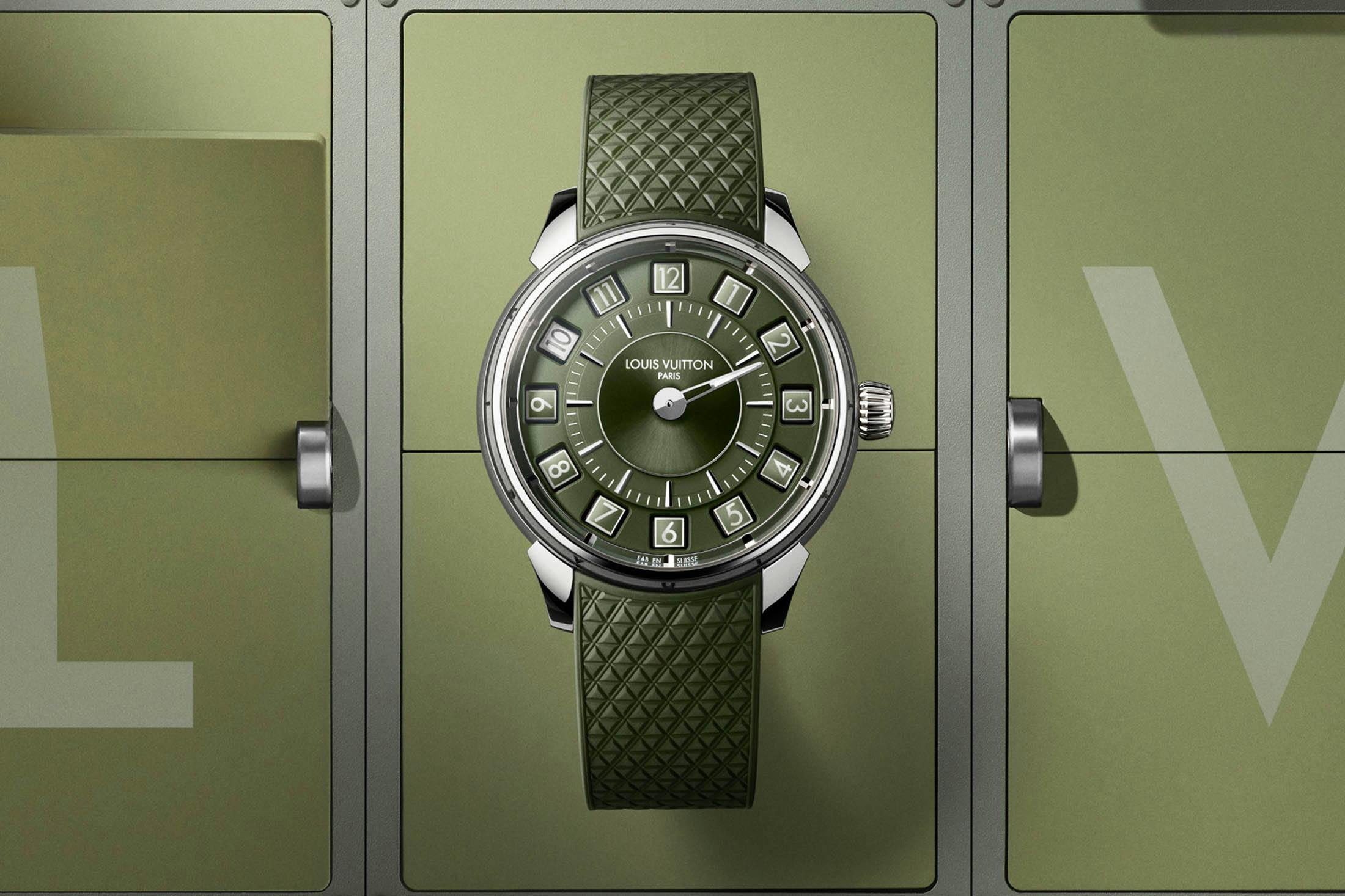 Louis Vuitton Spin Time Green Soldier