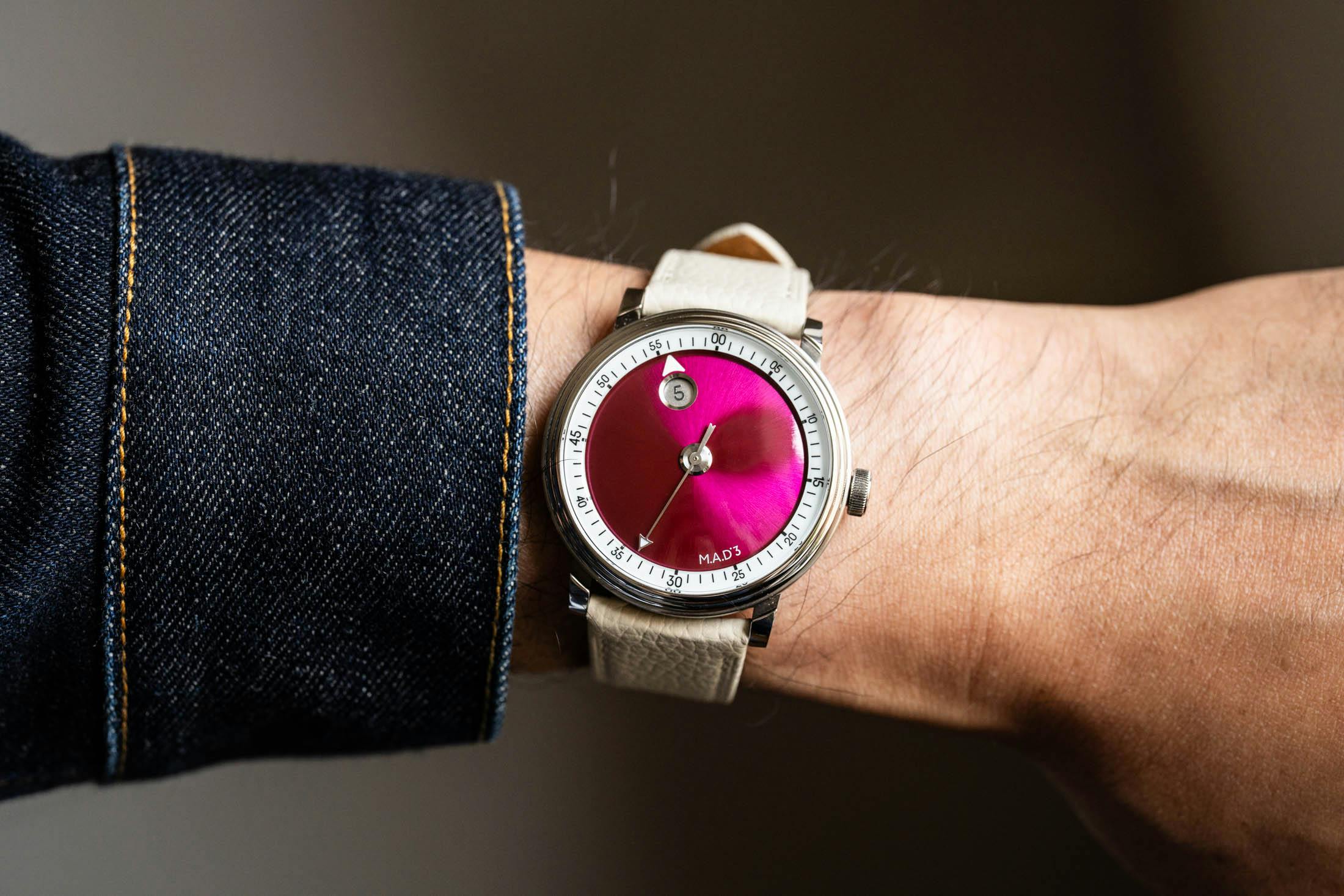 MAD3 Pink Front Wrist Shot