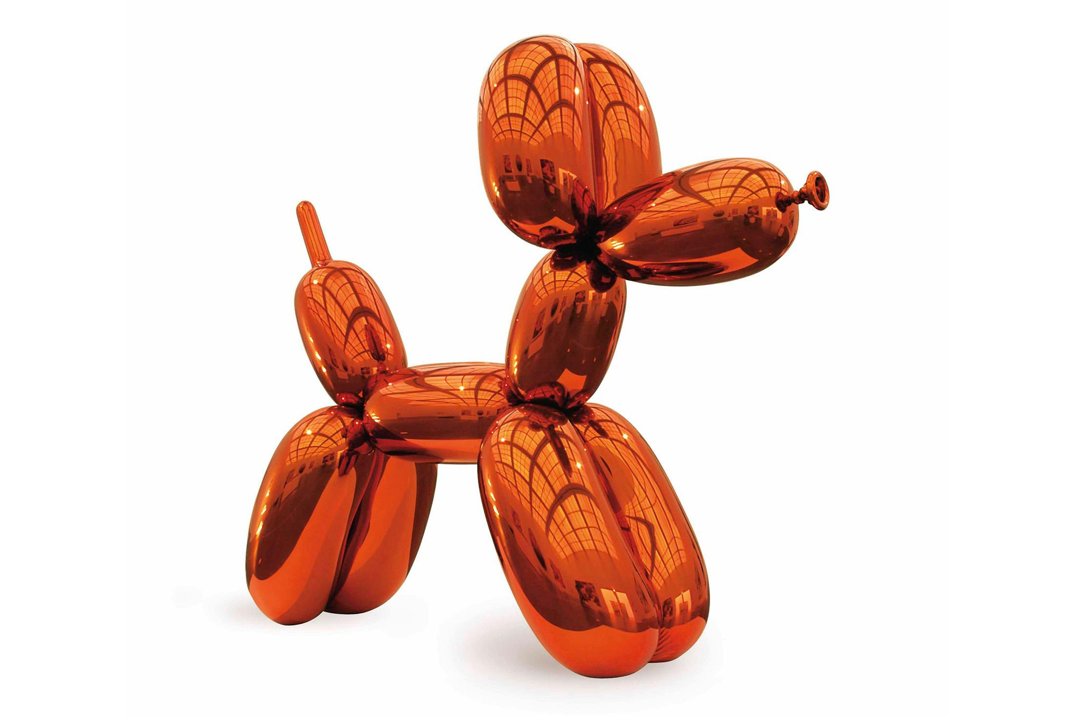 Jeff Koons Balloon Dog Orange